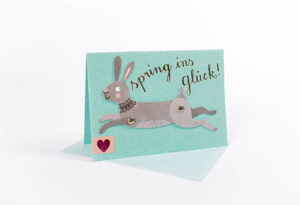 Hampeltier Karte Hase