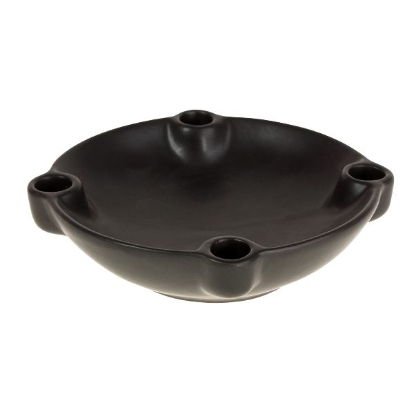 Kerzenständer Lund schwarz – Eleganter Kerzenhalter aus Porzellan 21,5x5,5cm Kerzenständer Lund schwarz – Eleganter Kerzenhalter aus Porzellan 21,5x5,5cm