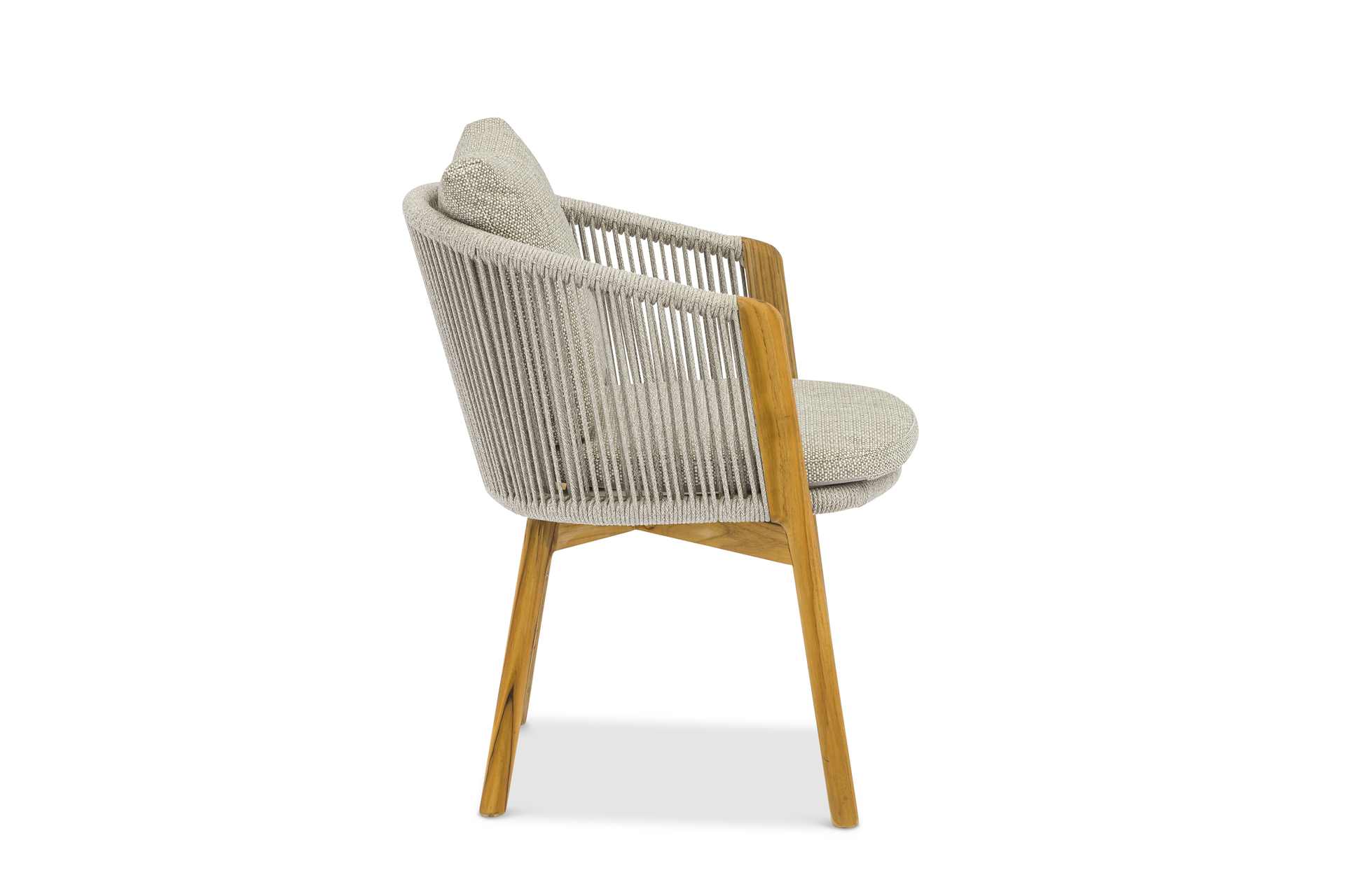 Haven bequemer Outdoor Armlehnstuhl Mokka