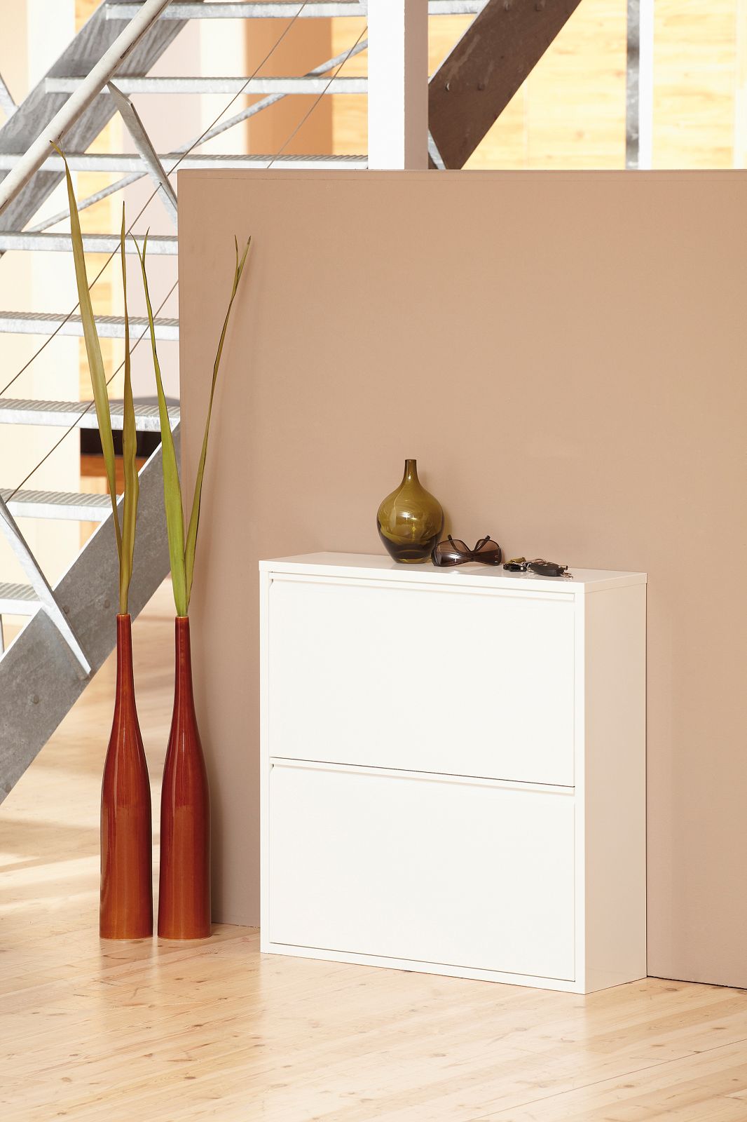 Schuhschrank DOUBLE LARGE 2 Weiß - Sonderpreis Schuhschrank DOUBLE LARGE 2 Weiß - Sonderpreis