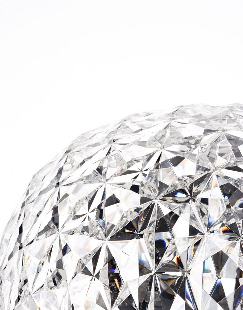 Tischlampe Planet glasklar