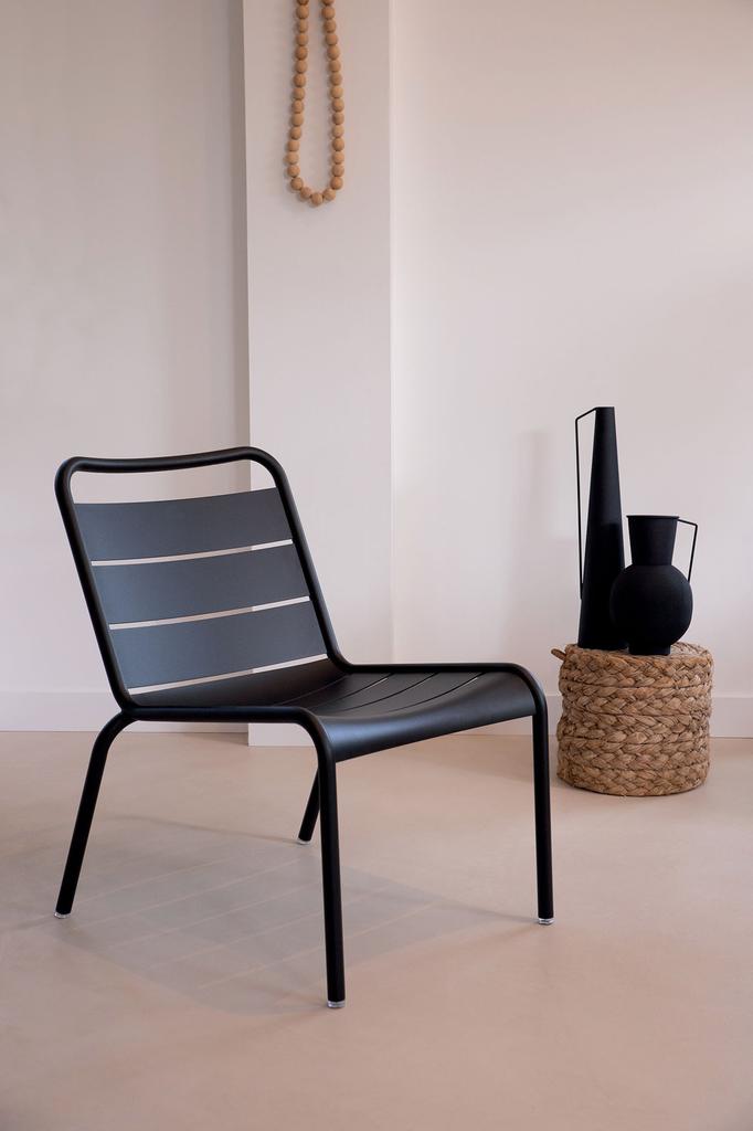 Luxembourg Lounge-Stuhl Latte Beige