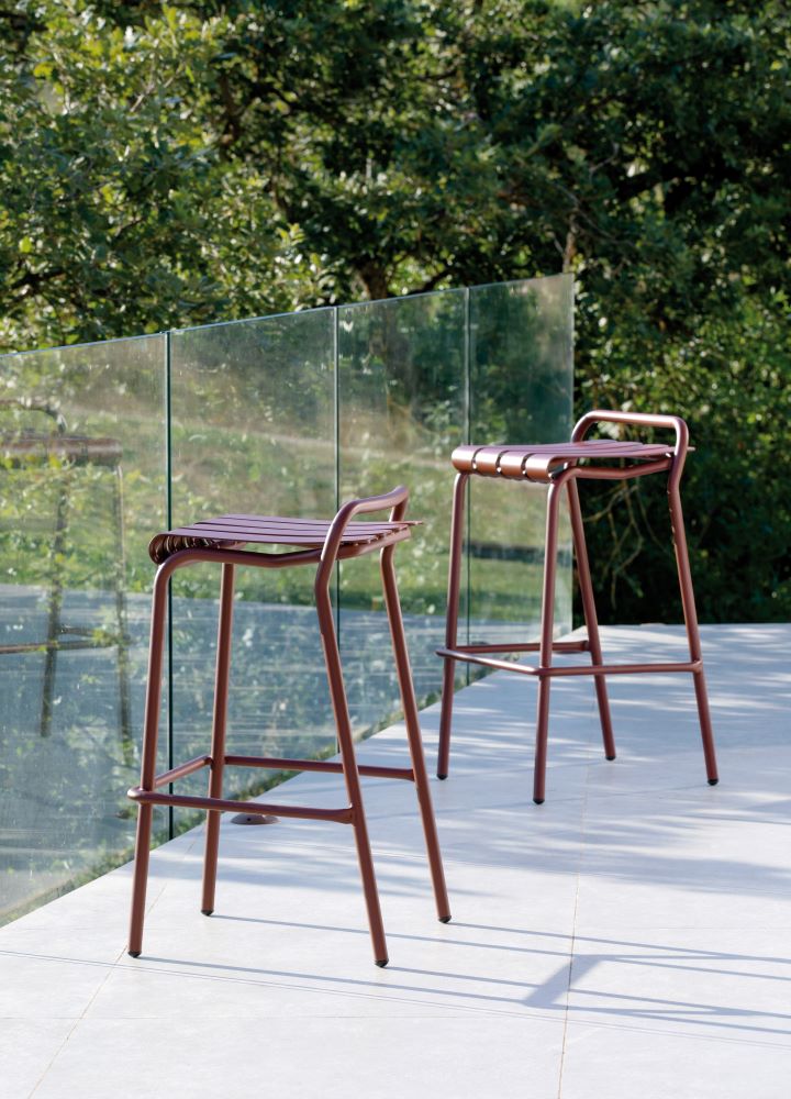 Verdea Outdoor Barhocker stapelbar Verdea Outdoor Barhocker stapelbar dunkelgrau