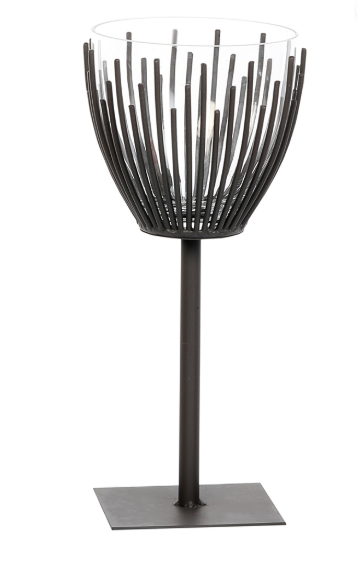 Eisen Windlicht Lars Höhe 120 cm Eisen Windlicht Lars Höhe 120 cm