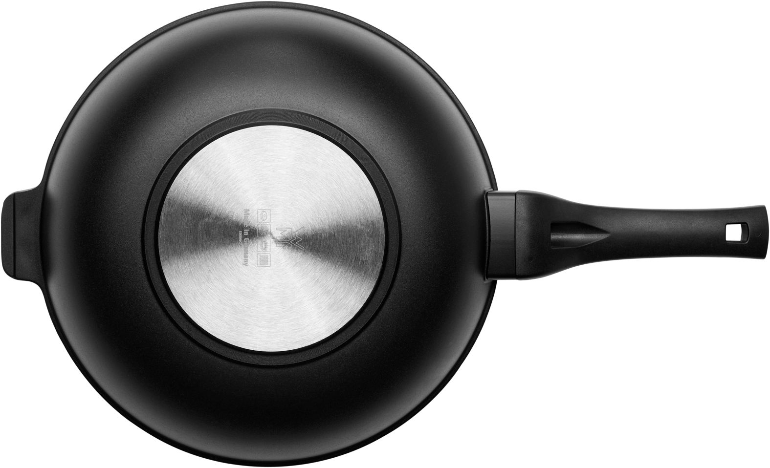 PermaDur Premium Wok 30 cm mit Glasdeckel & 3-lagiger Antihaftversiegelung