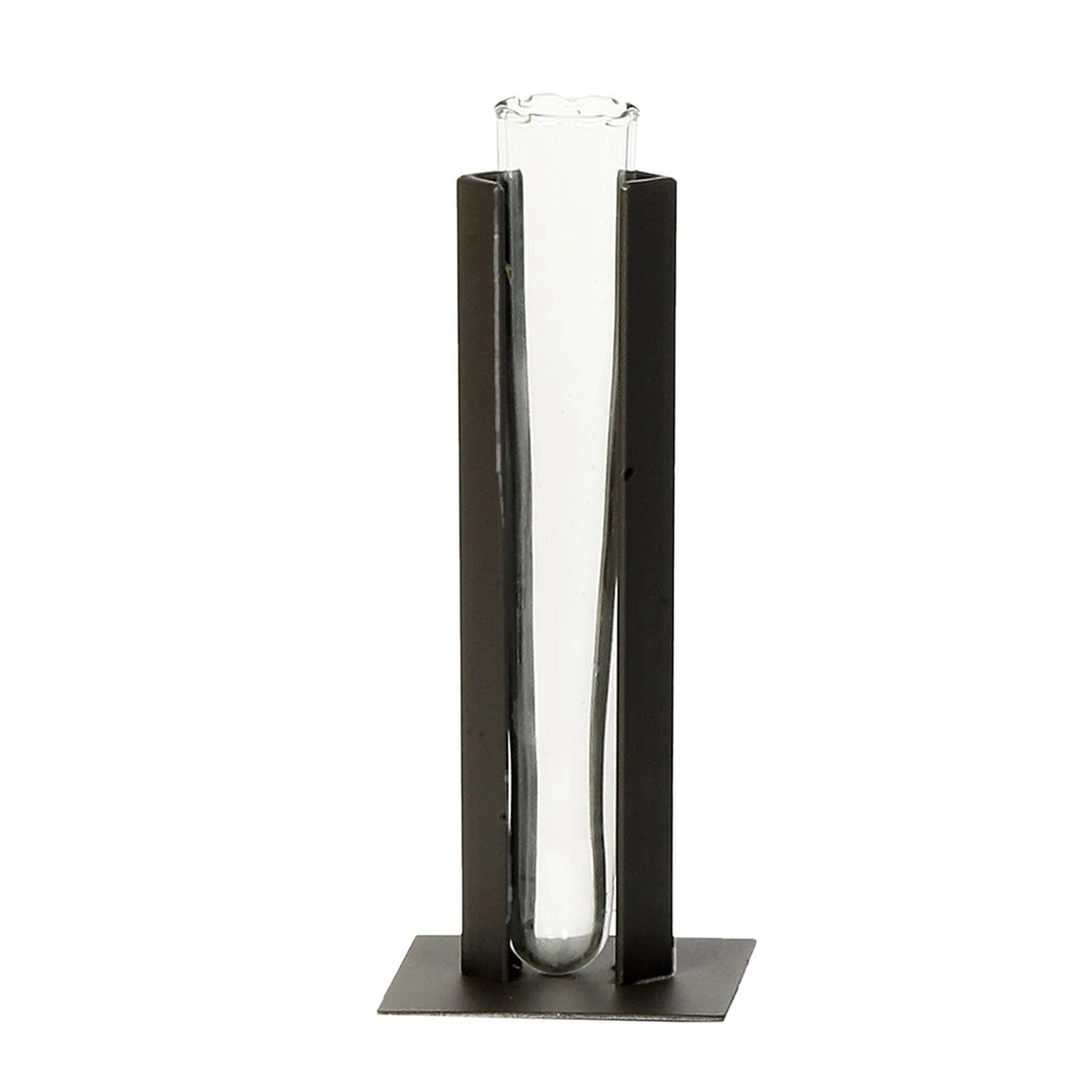 Filigrane Glasvase mit Ständer LUCA Höhe 25 cm