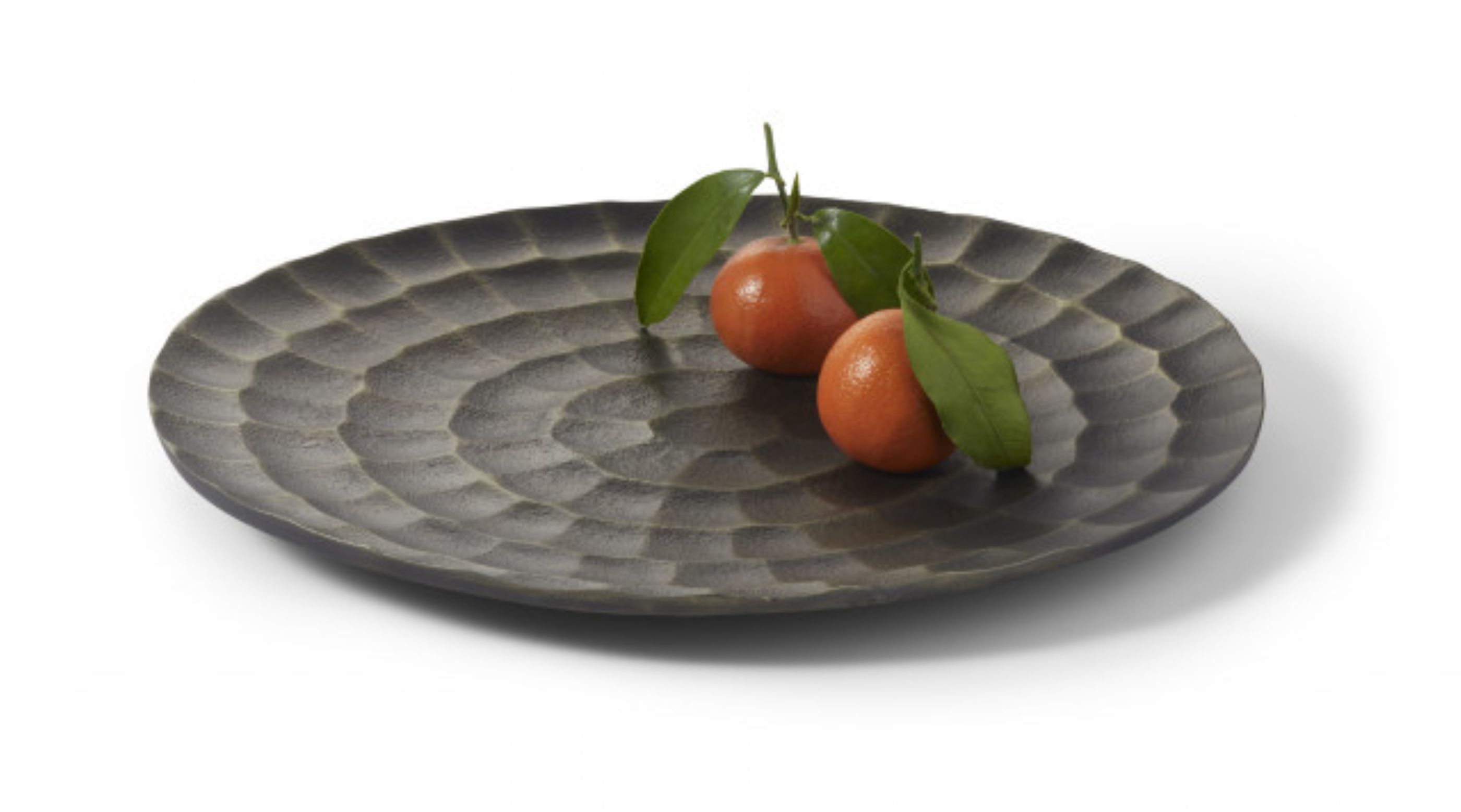 SUNSET Platte - gehämmerte Struktur