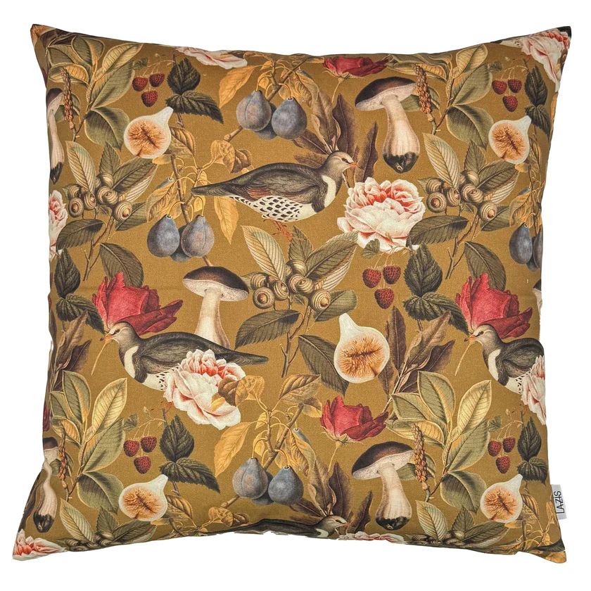 Kissenhülle Henrys harvest 60x60 cm - Printstoff mit Herbstmotiven Kissenhülle Henrys harvest 60x60 cm - Printstoff mit Herbstmotiven