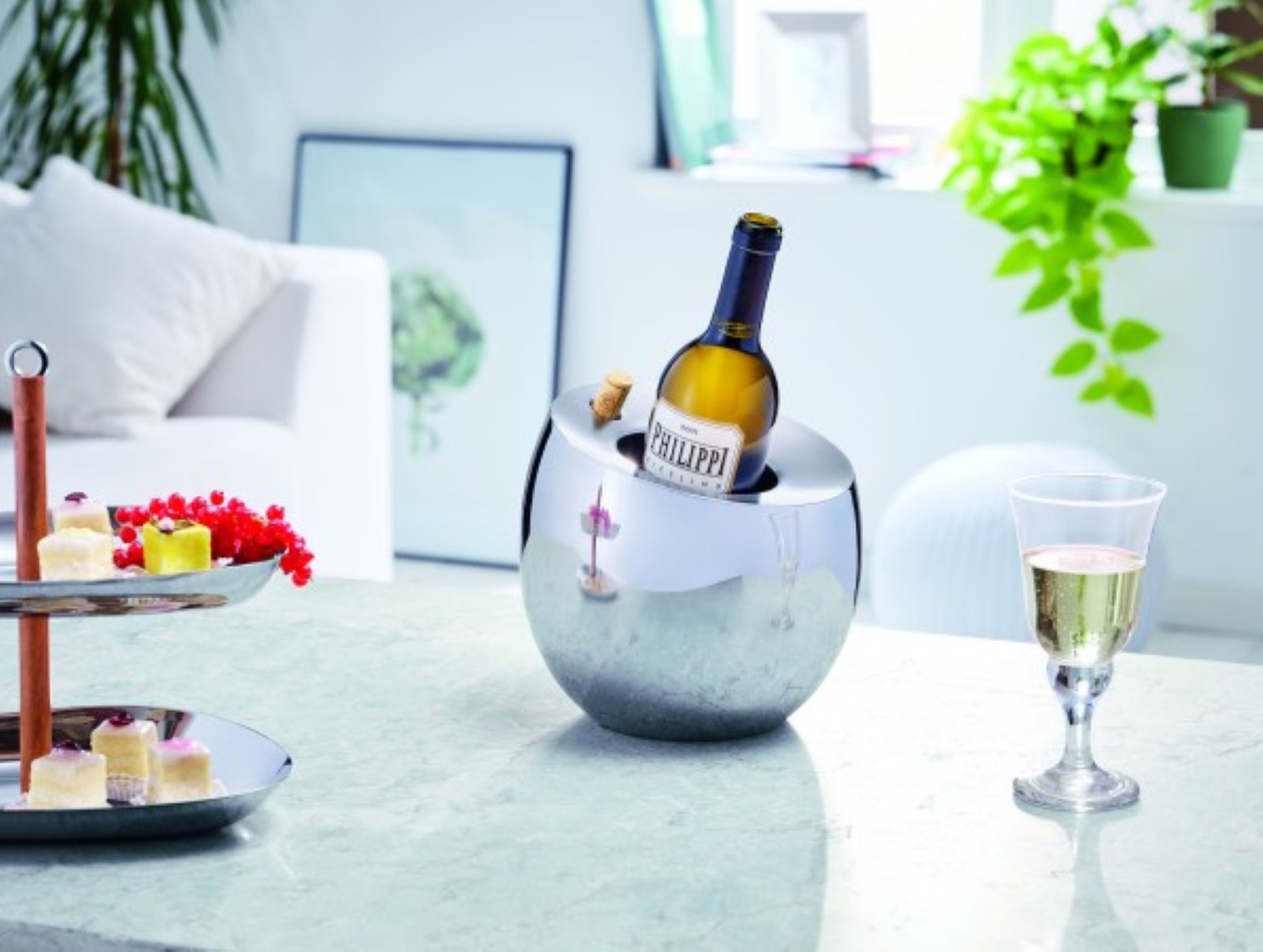 Froid Weinkühler mit Halterung für den Korken Froid Weinkühler mit Halterung für den Korken