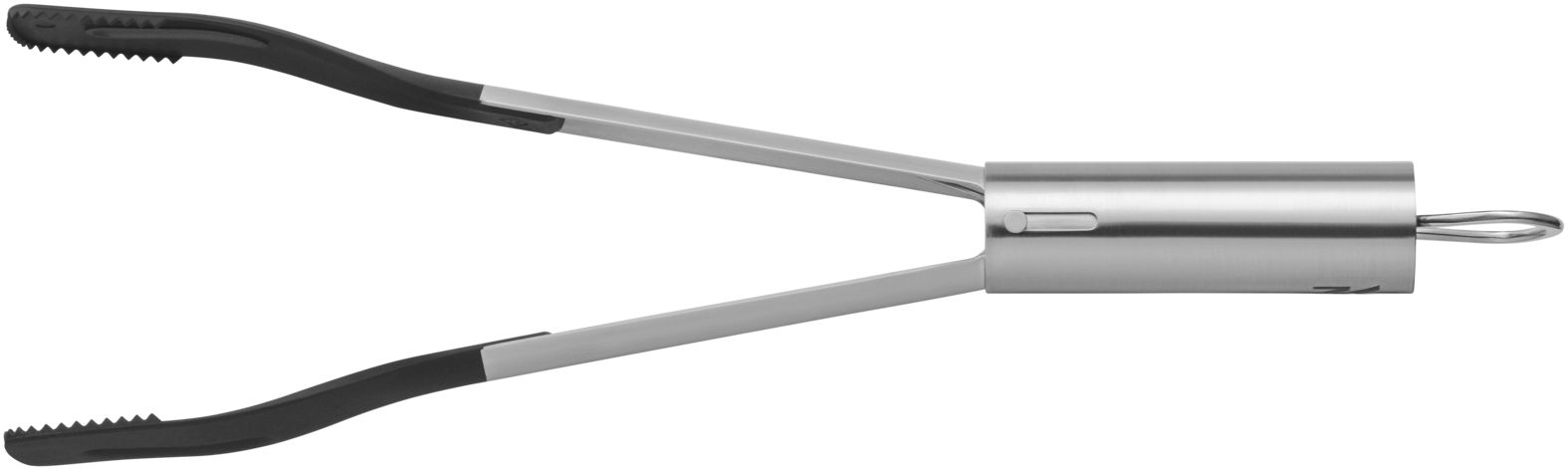 BBQ Servierzange mit Aufhängeöse & Abtropfschlitzen BBQ Servierzange mit Aufhängeöse & Abtropfschlitzen