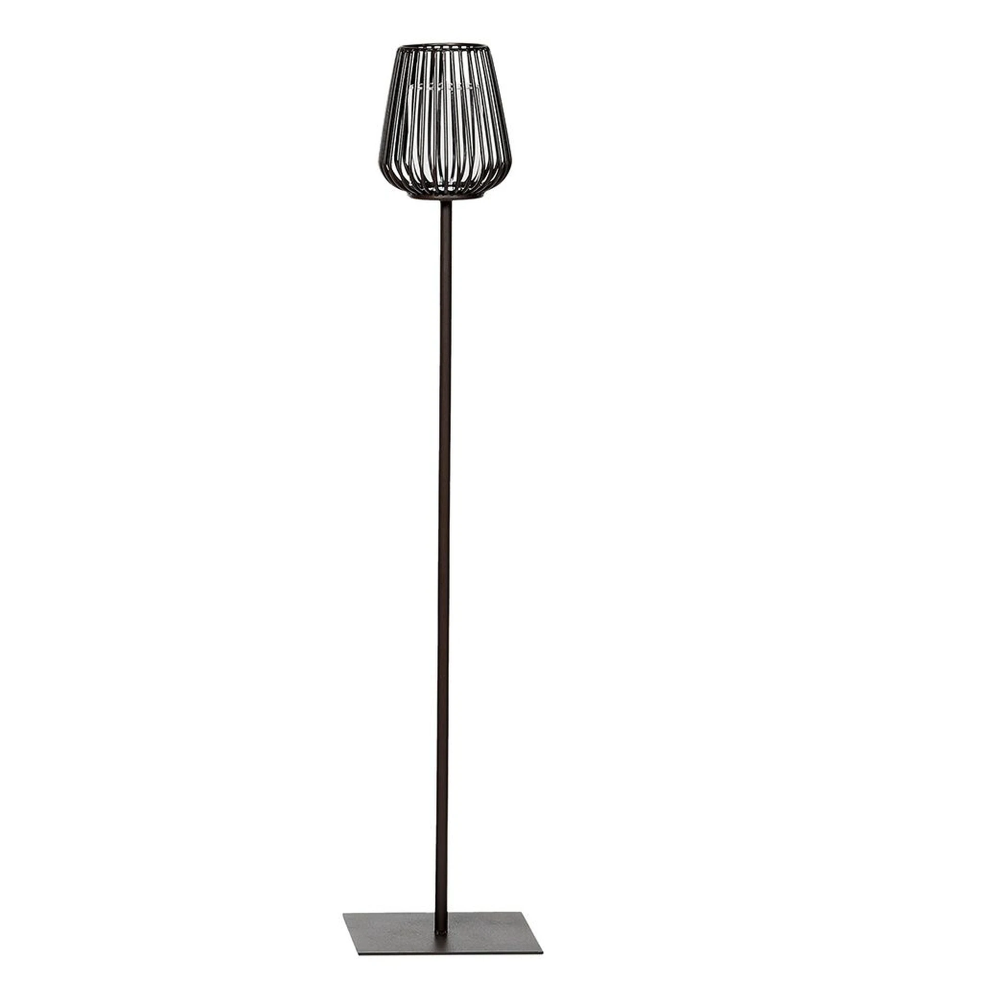 Edles Standwindlicht aus Metall MERCUR Höhe 120 cm