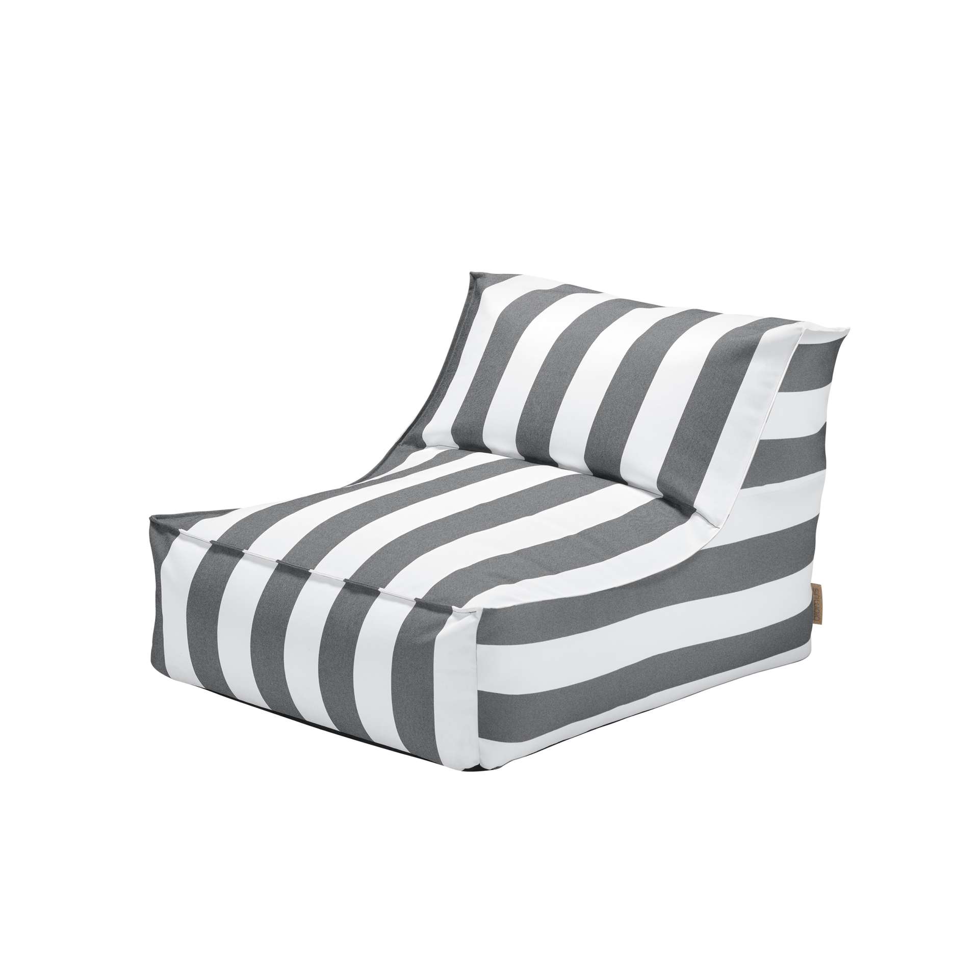 STAY Outdoor Loungesessel Lounger Chair Black/Lily White günstig online kaufen