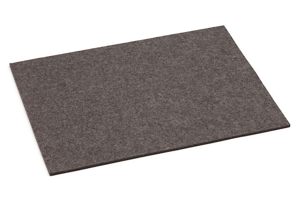 Filz Tischset rechteckig 45x35x0,3cm Dünengrau 27299