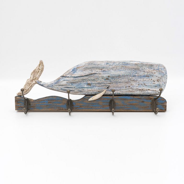 Kindergarderobe Pottwal, 4 Haken Kindergarderobe Pottwal, 4 Haken