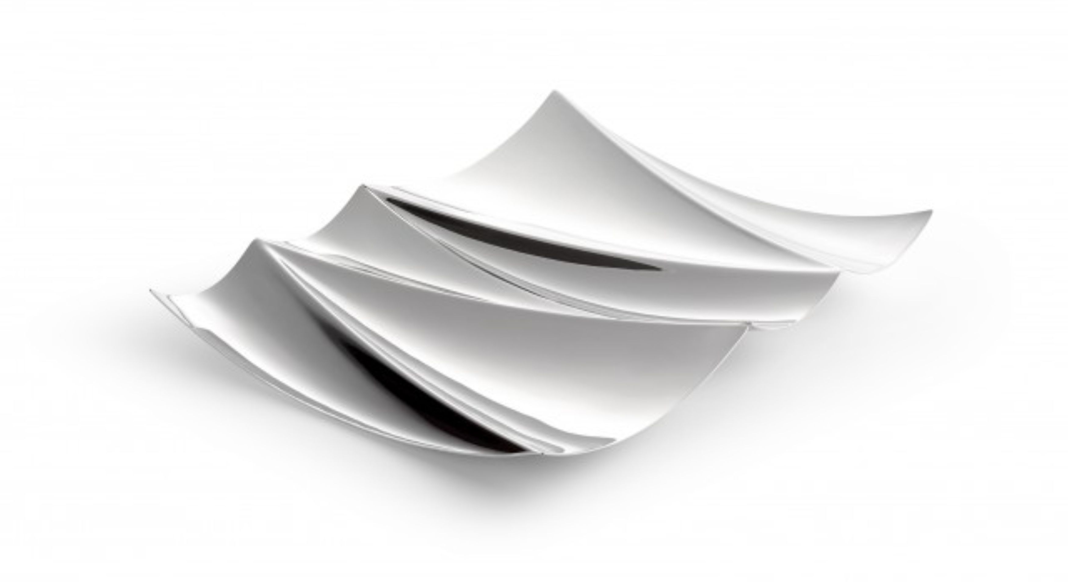 Elbharmonie Konfektschale silber 2 Stk.