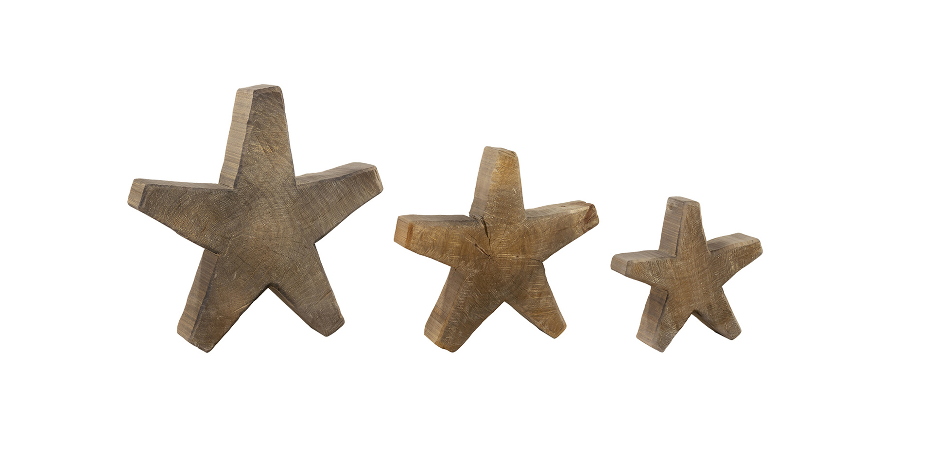 Holzstern groß stehend grau Holzstern groß stehend grau