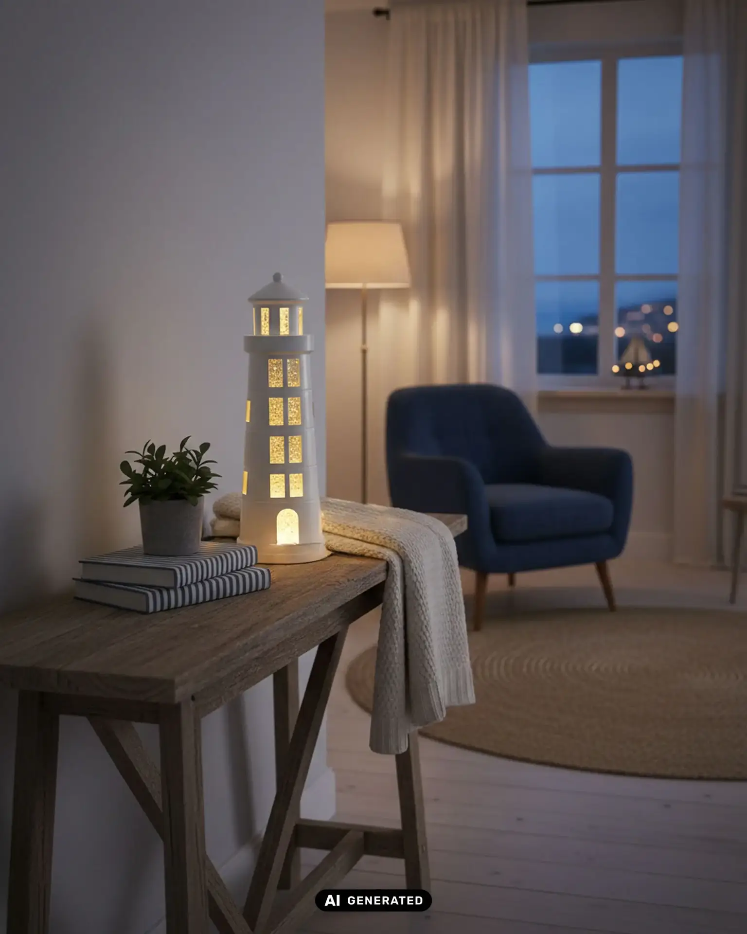 72475_1_glamor_lighthouse_dekoleuchte_weiss_1.webp GLAMOR LIGHTHOUSE LED-Leuchtturm