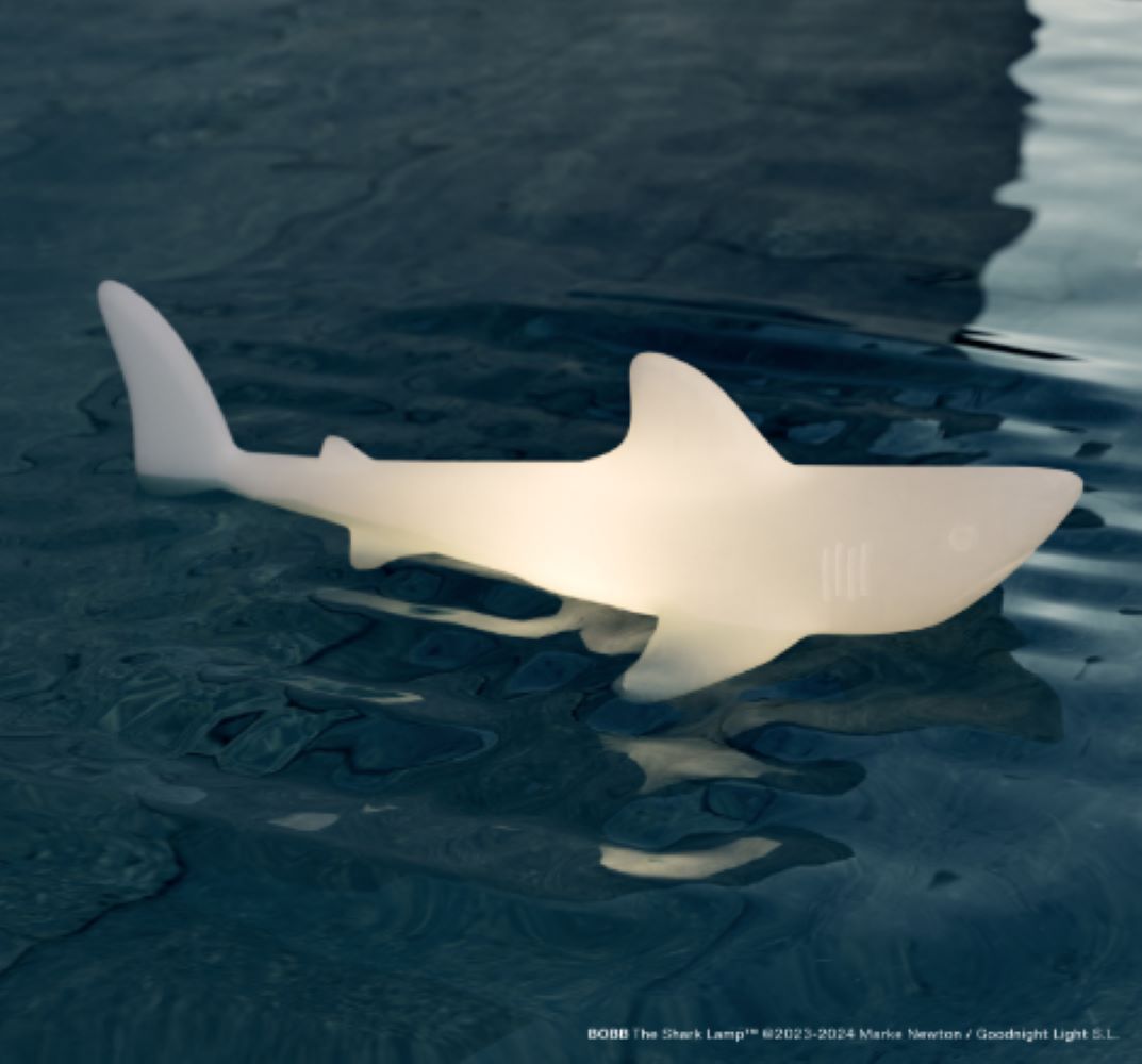 BOBB - schwimmende Hai Lampe
