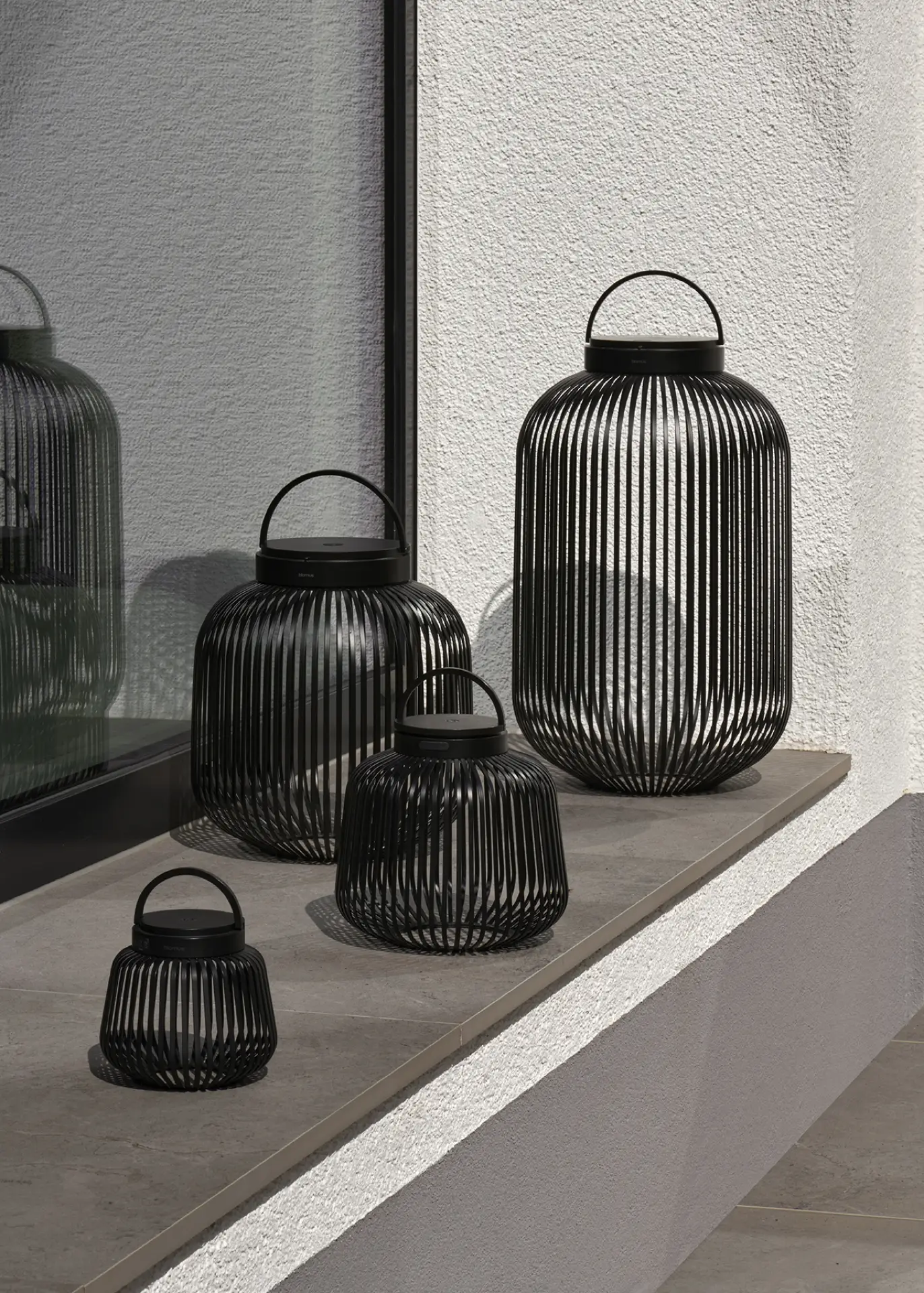 Mobile LED Leuchte - LITO - Höhe 49 cm Agave Green