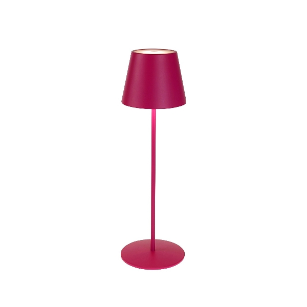 LED Tischleuchte Lys mit Farbwechsel & Touch-Dimmer – Wiederaufladbar, Indoor & Outdoor Magenta LED Tischleuchte Lys mit Farbwechsel & Touch-Dimmer – Wiederaufladbar, Indoor & Outdoor Magenta