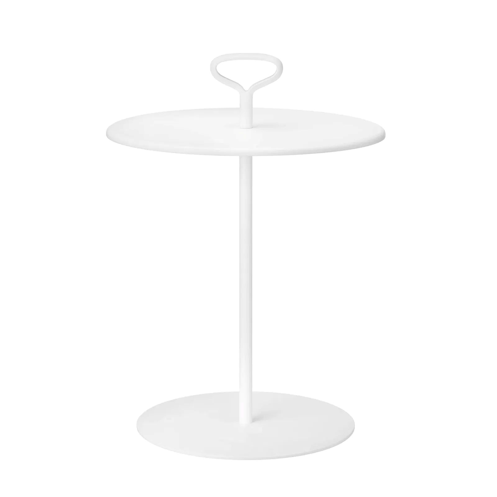 PORTER mobiler Outdoor-Beistelltisch - leichtes Aluminium Weiß PORTER mobiler Outdoor-Beistelltisch - leichtes Aluminium Weiß