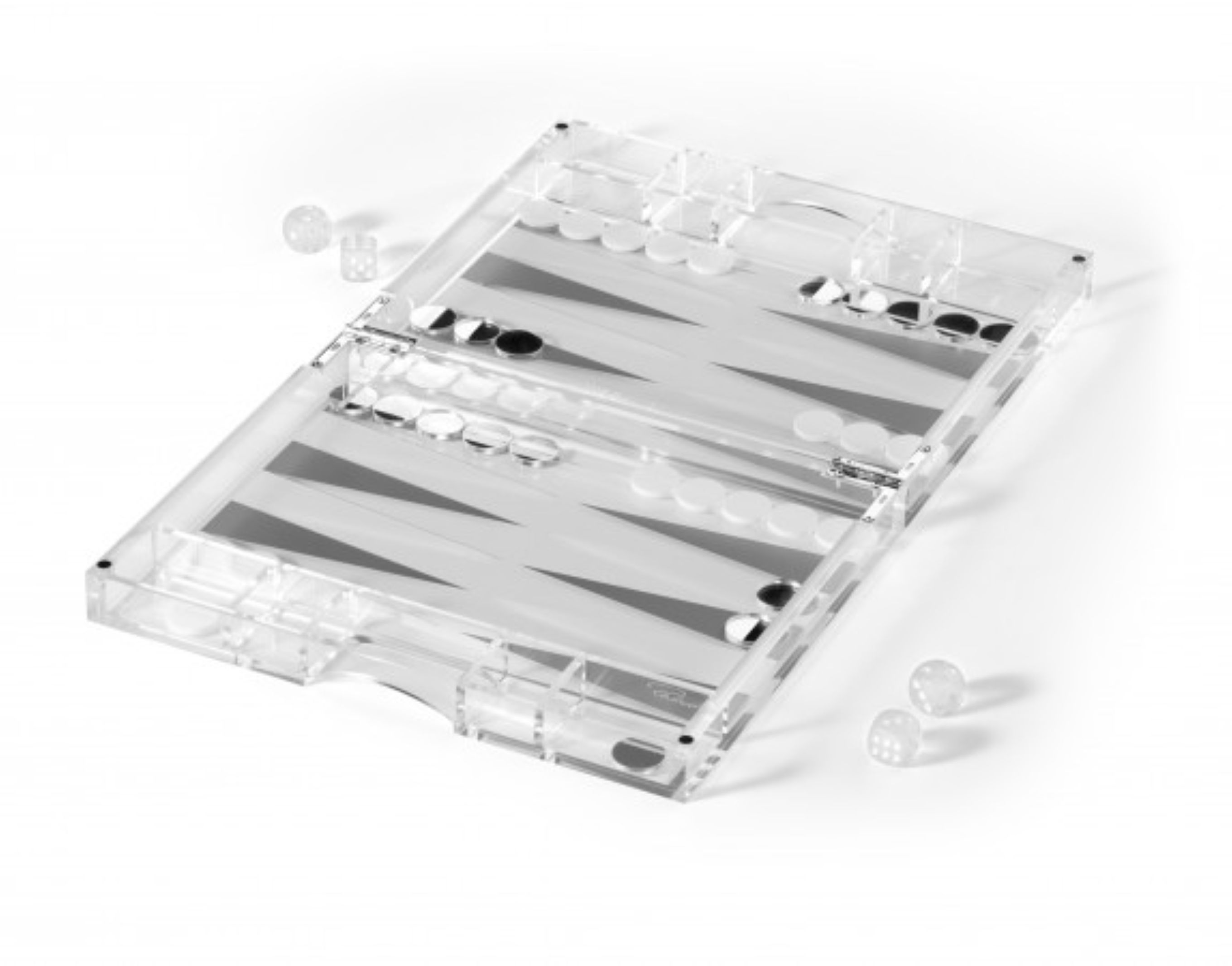 YAP Backgammon - Brettspiel aus Acryl