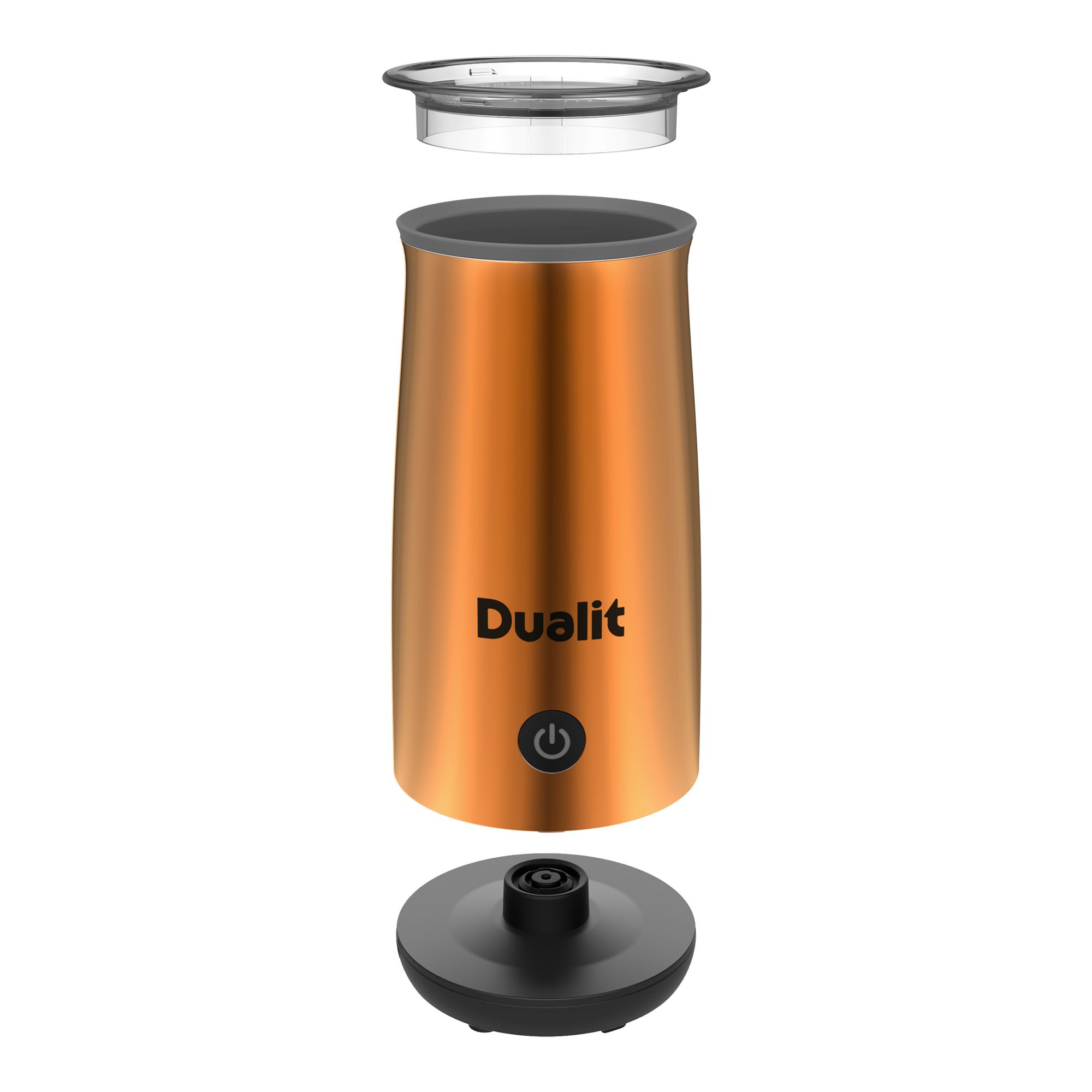 Elektrischer Milch- und Schoko Aufschäumer – cremiger Schaum im Handumdrehen Kupfer Elektrischer Milch- und Schoko Aufschäumer – cremiger Schaum im Handumdrehen Kupfer