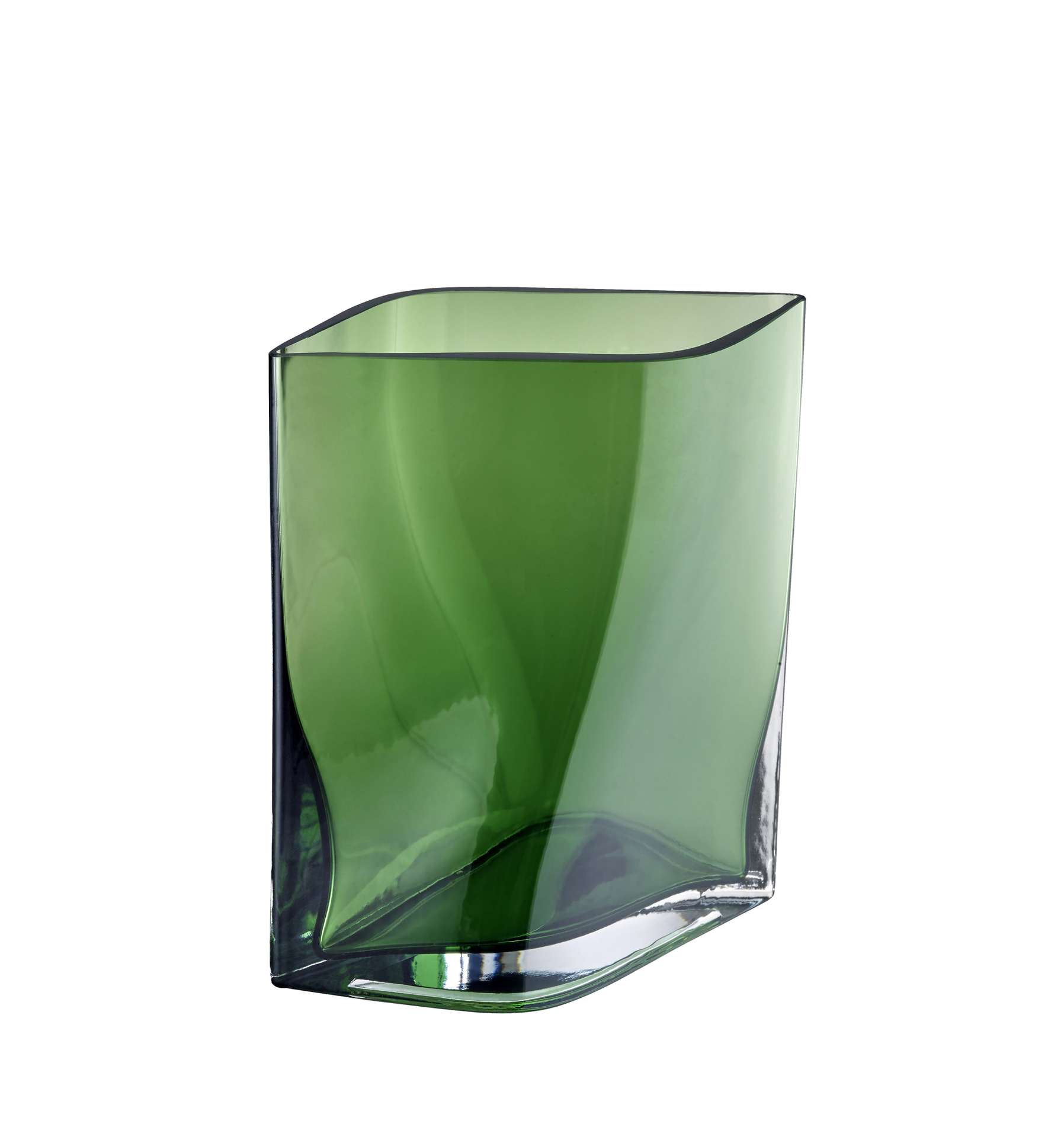 Moderne Vase DUASIS aus Glas Agave Green S Moderne Vase DUASIS aus Glas Agave Green S