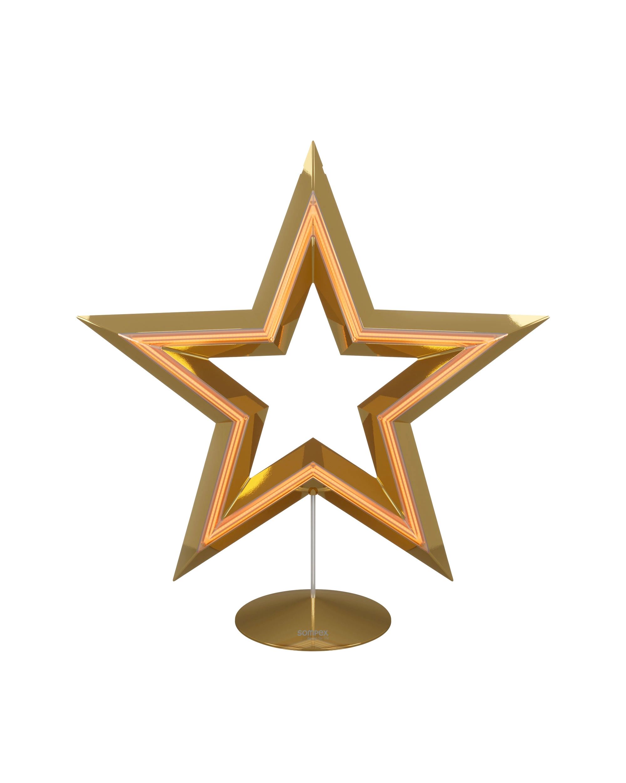 FREESTAR - Akku Dekoleuchte Gold FREESTAR - Akku Dekoleuchte Gold