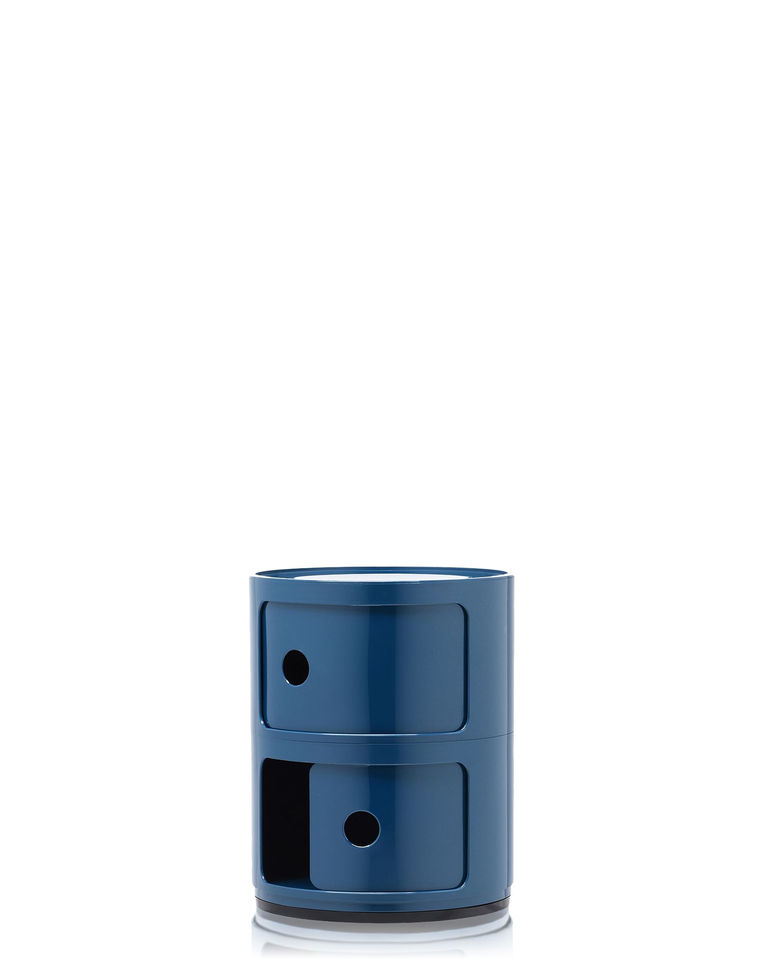Componibili Container mit zwei Elementen Blau Componibili Container mit zwei Elementen Blau