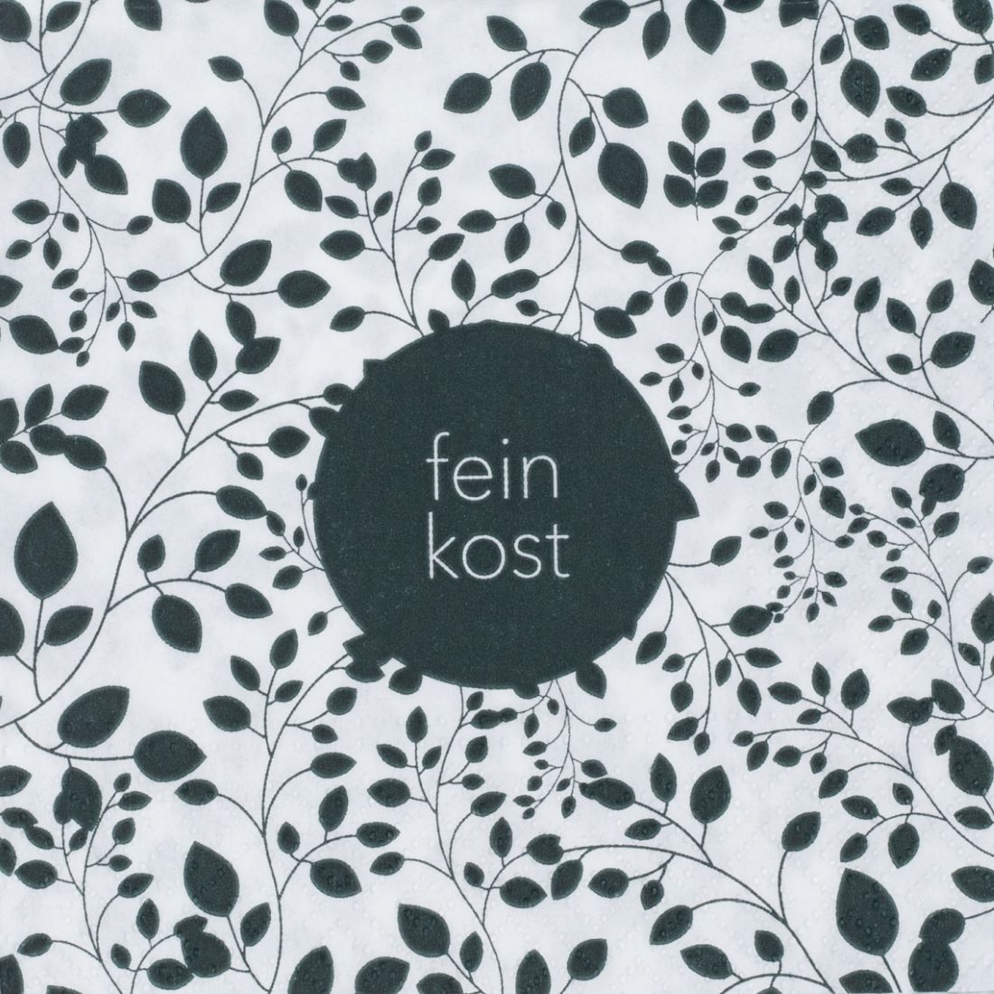 Cocktailserviette Feinkost 25x25 cm Cocktailserviette Feinkost 25x25 cm