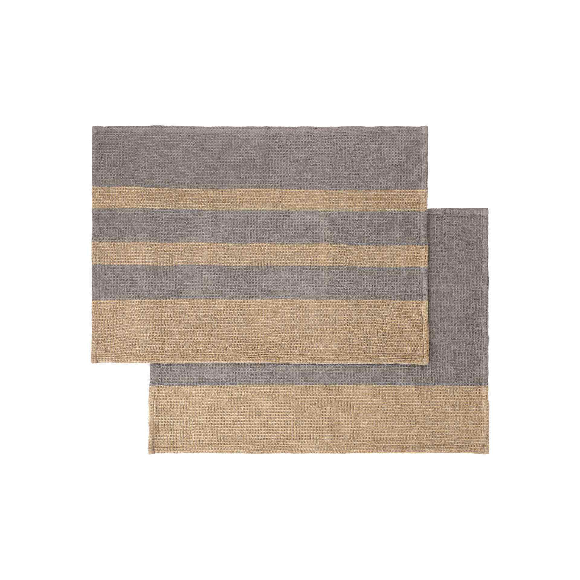 64451_GANO.jpg 2er Set Geschirrtücher -GANO 70x50 cm desert sage
