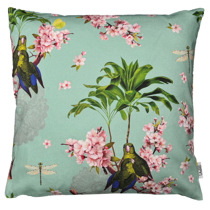 Kissenhülle YOKO & JOHN 50 × 50 cm – Exotisches Floral-Design