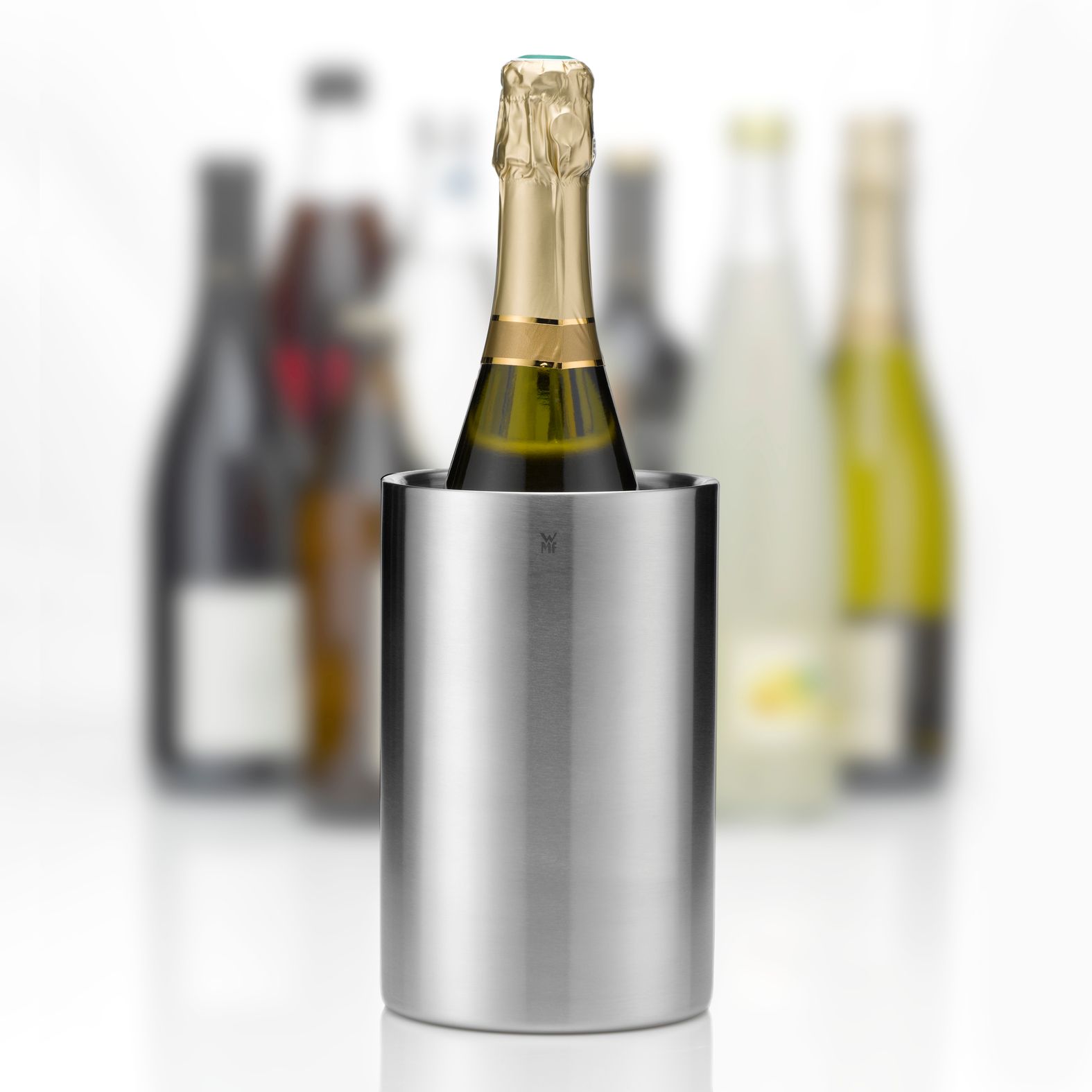 Clever & More Doppelwandiger Weinkühler aus Cromargan® Clever & More Doppelwandiger Weinkühler aus Cromargan®