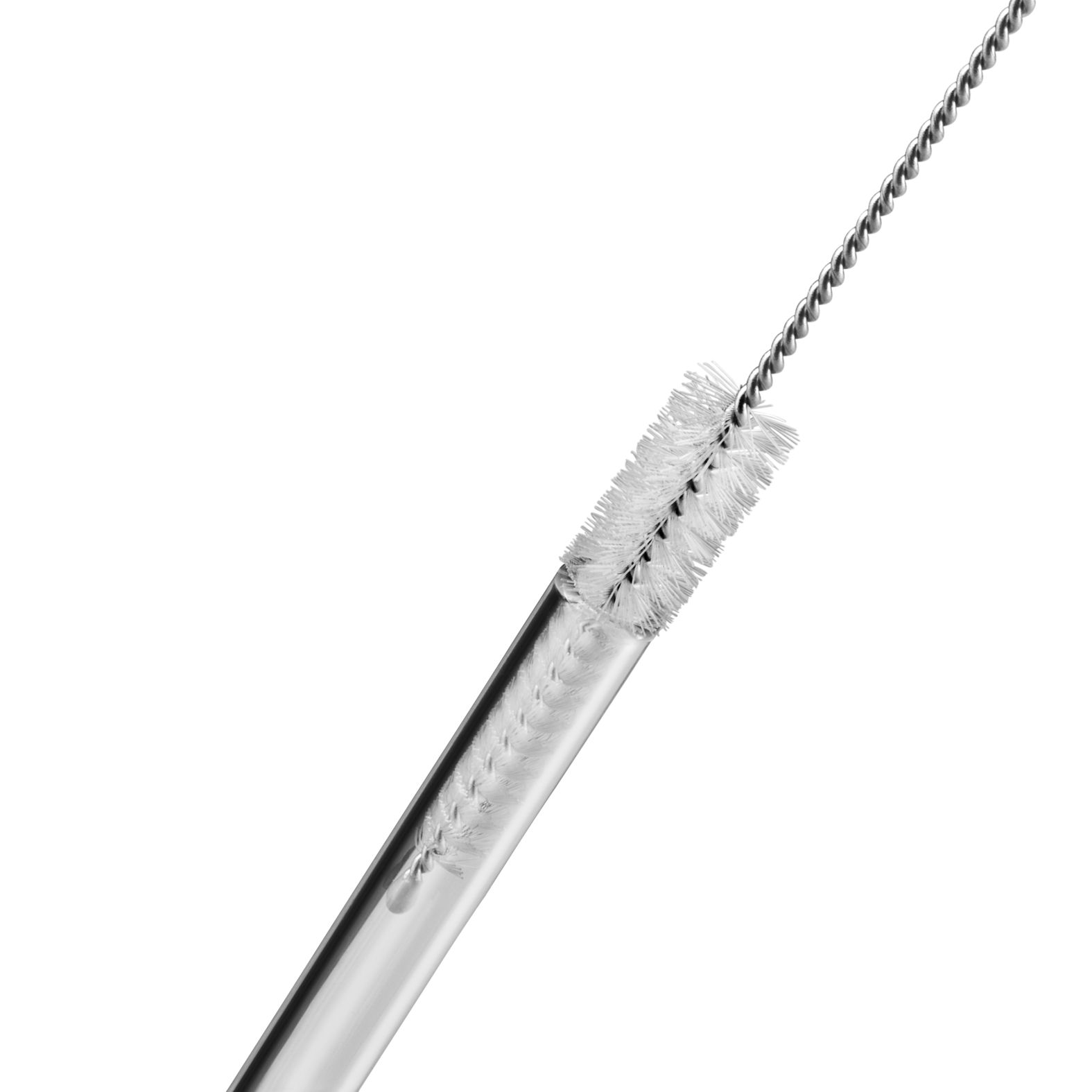 Baric Borosilikat-Trinkhalme – Edles 6er-Set aus Glas, 22 cm, wiederverwendbar