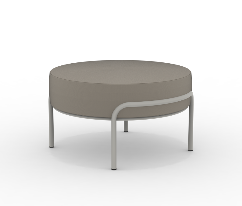 Outdoor Sitzpuff Daisy Rope - wasserfest schlamm, taupe Outdoor Sitzpuff Daisy Rope - wasserfest schlamm, taupe