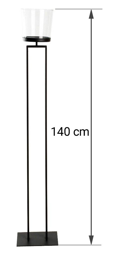 Eisen-Windlicht Ludowik