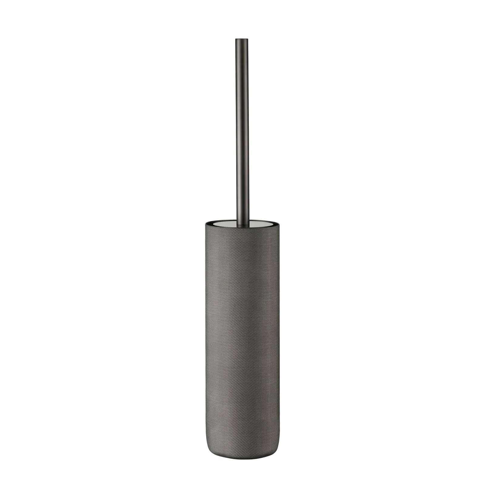 MODO ROF WC-Garnitur Edelstahl – Design Toilettenbürste mit Struktur Burned Metal MODO ROF WC-Garnitur Edelstahl – Design Toilettenbürste mit Struktur Burned Metal