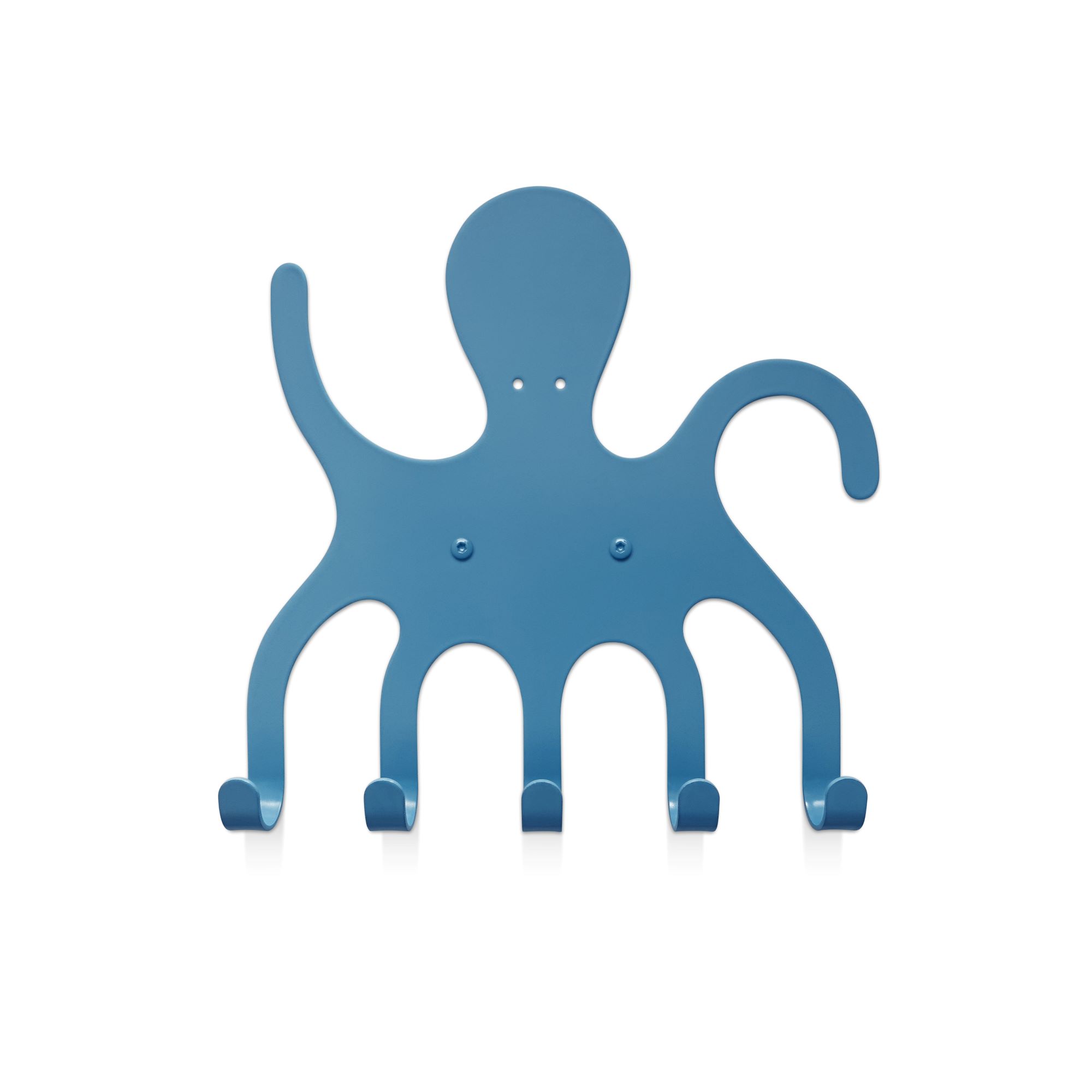 Stabile Wandhaken blauer Octopus