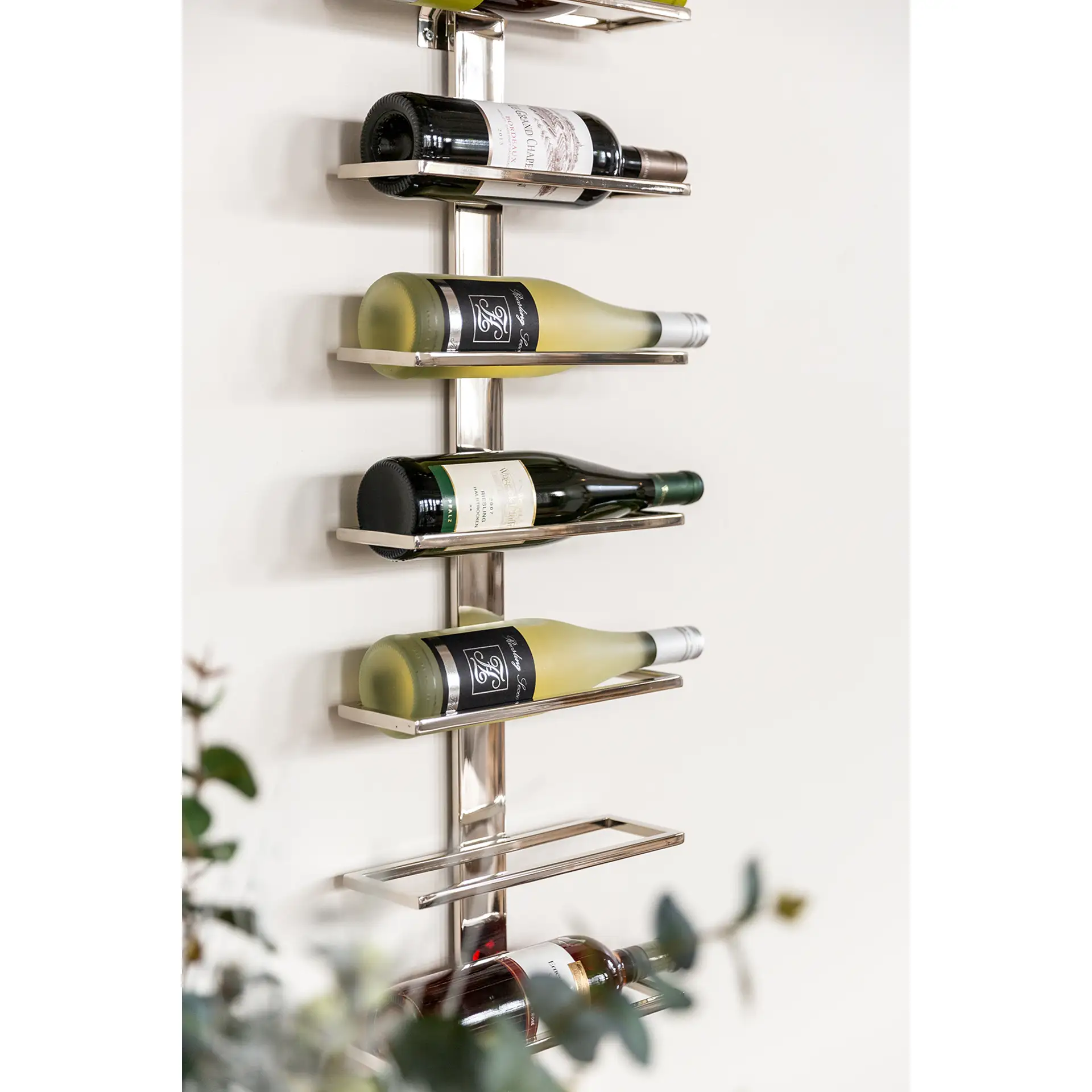 169007_10_Vinola_weinregal_wand.webp VINOLO Edelstahl Weinregal für die Wand