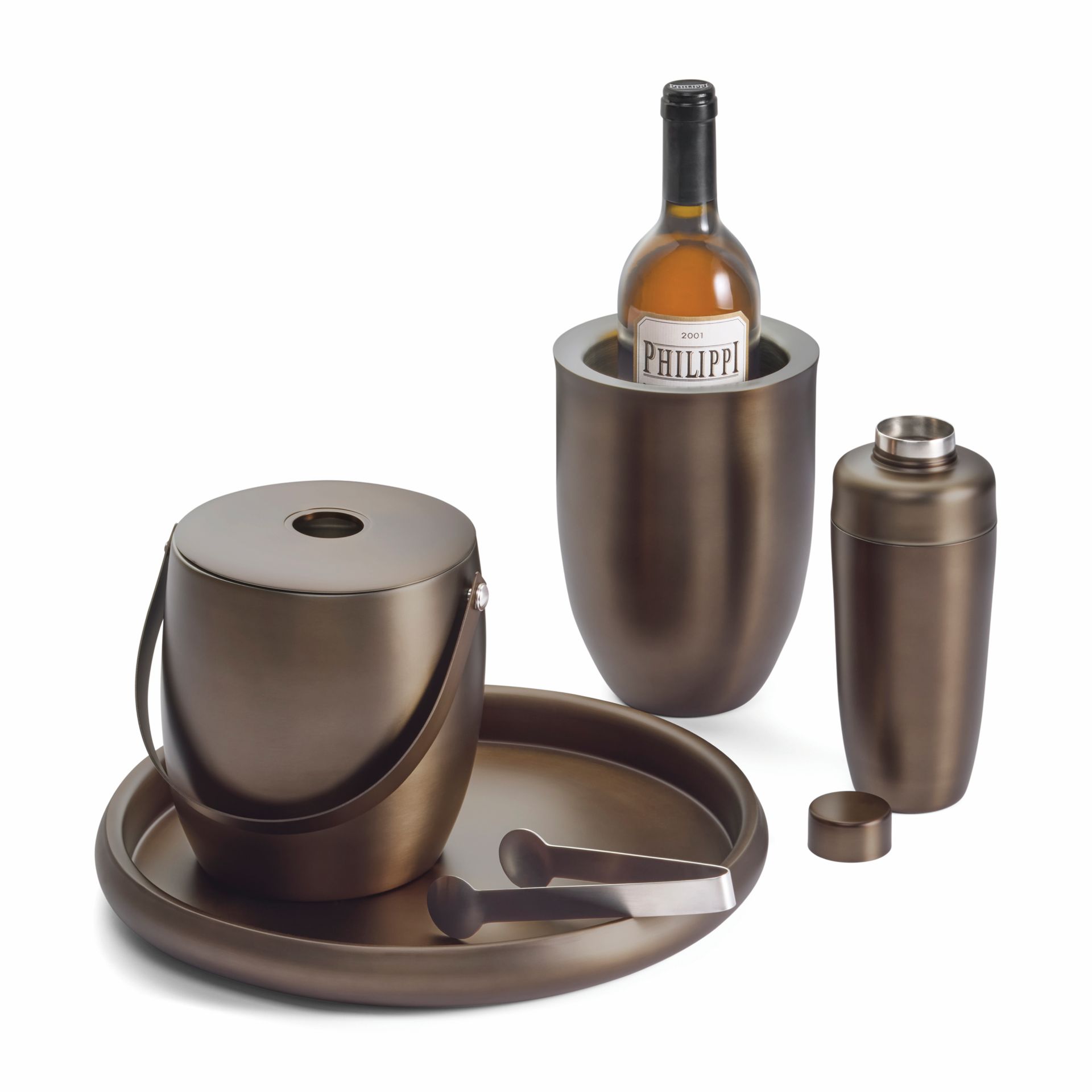 HEMINGWAY Cocktailshaker Edelstahl - ergonomisches Design