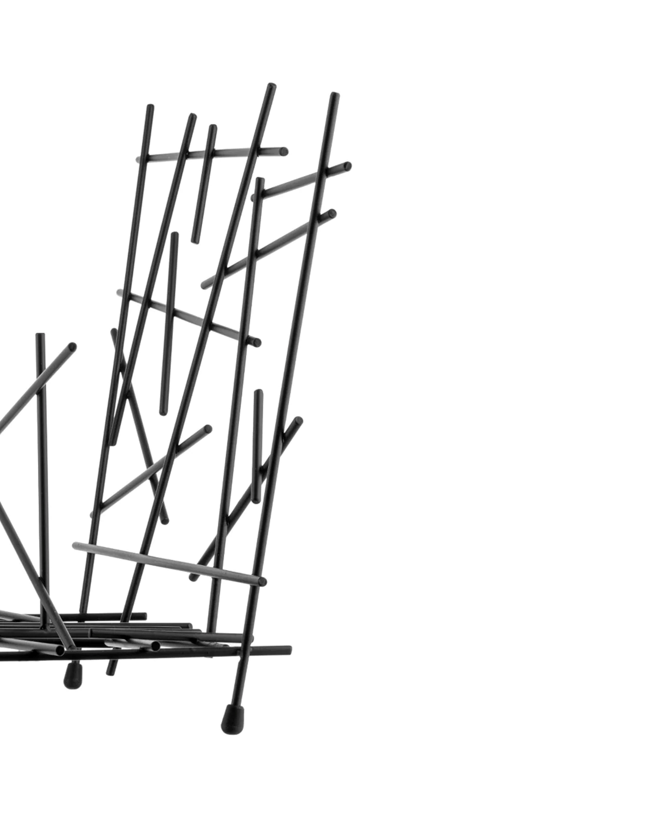 Design-Zeitschriftenhalter „Blow Up“ – Metallskulptur Design-Zeitschriftenhalter „Blow Up“ – Metallskulptur