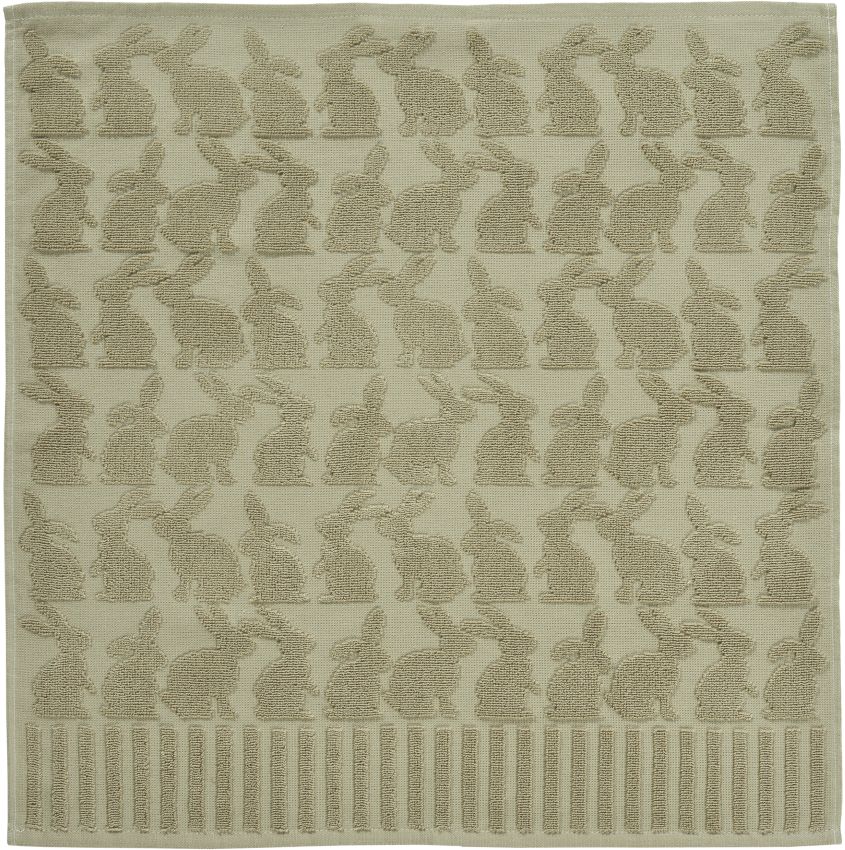 Küchentuch Pascha 50x50 cm beige - Hasenmotiv Küchentuch Pascha 50x50 cm beige - Hasenmotiv