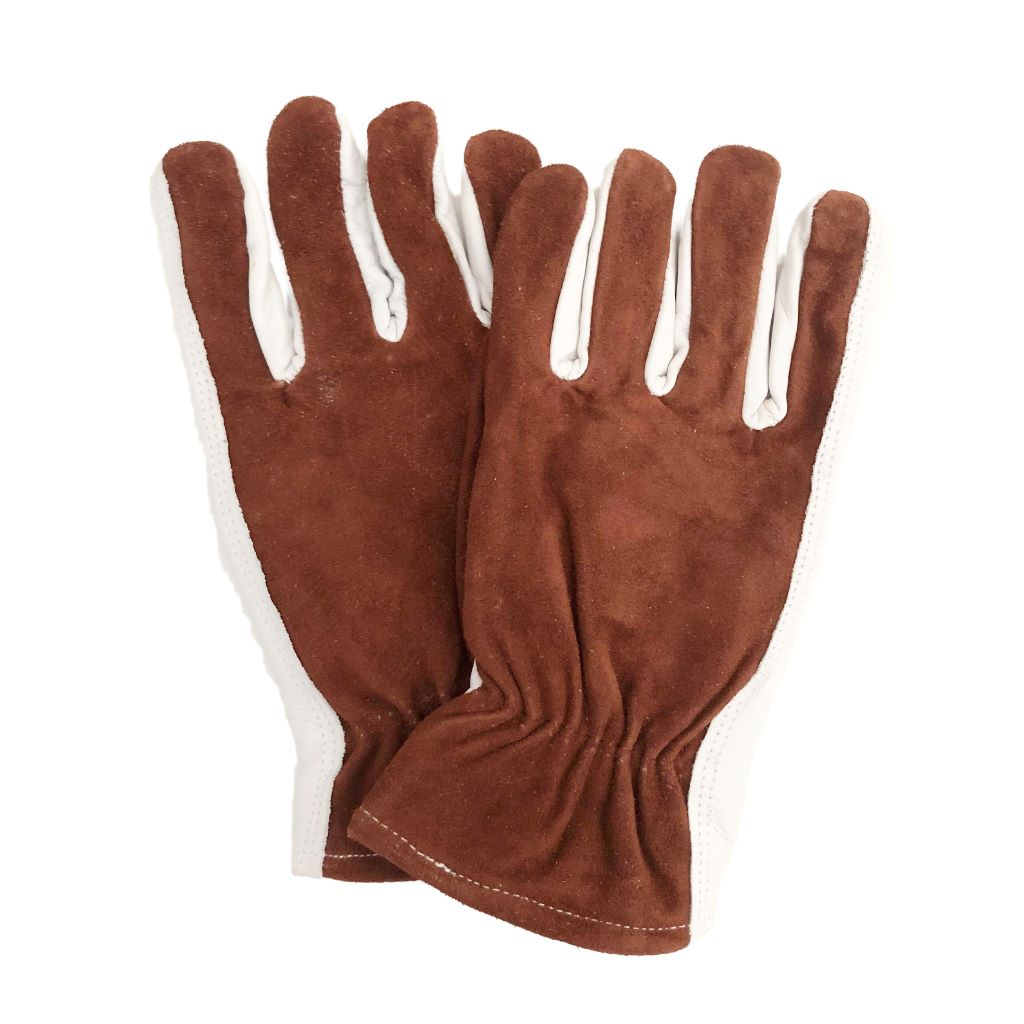 Gartenhandschuhe aus hochwertigem Leder Herren L Gartenhandschuhe aus hochwertigem Leder Damen M