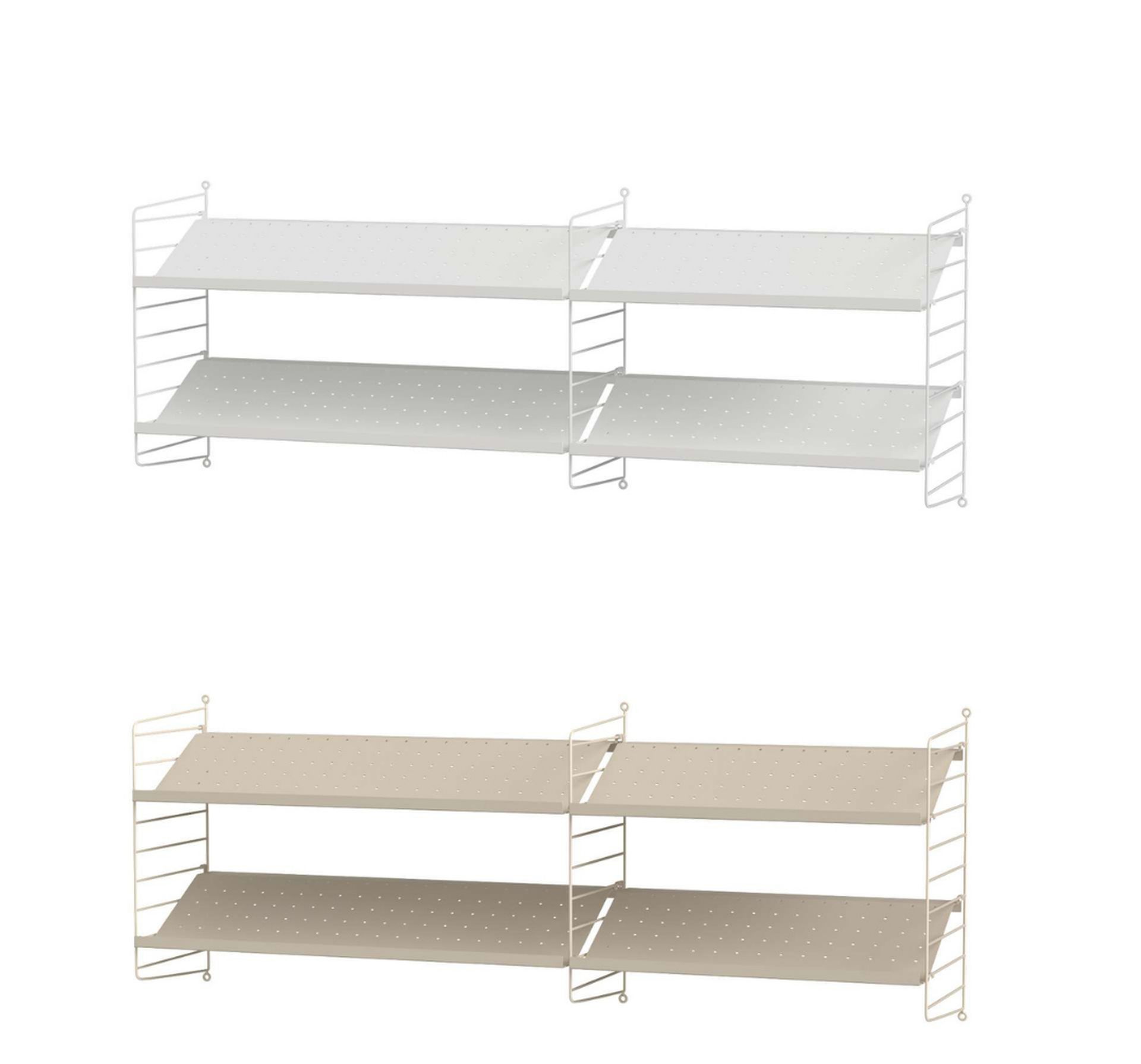 Langes Schuhregal Wandmontage Langes Schuhregal Wandmontage Schwarz