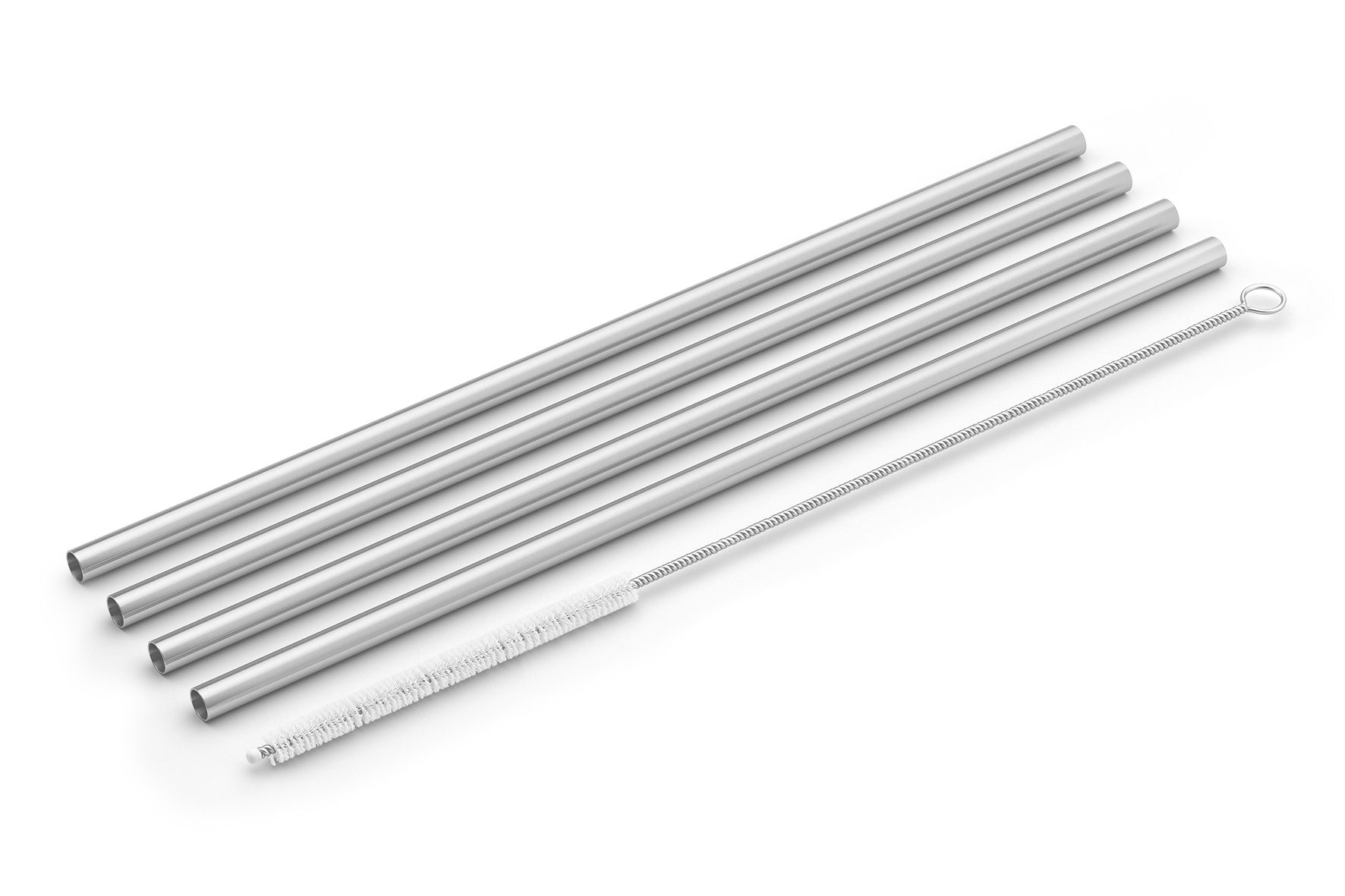 Picara 4-er Set Strohhalme aus Edelstahl 20 cm, Ø 0,6 cm Picara 4-er Set Strohhalme aus Edelstahl 20 cm, Ø 0,6 cm