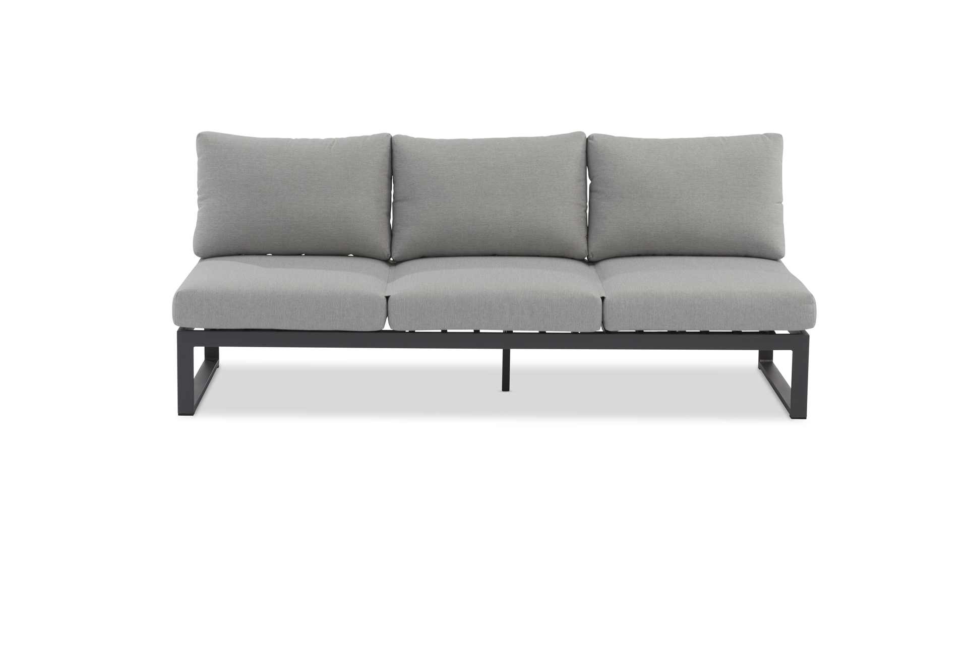 Nest 3-Sitzer Sofa für Outdoor verstellbar Kohle Nest 3-Sitzer Sofa für Outdoor verstellbar Kohle
