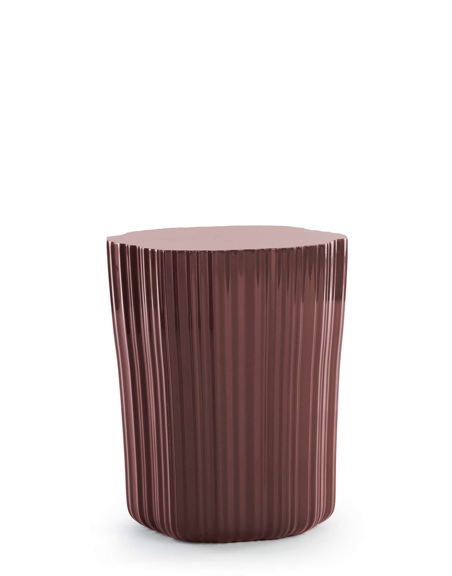 Corteza Couchtisch Freiform 48 Bordeaux ca Ø38