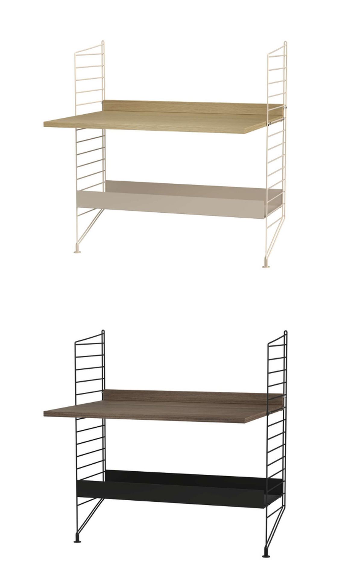 Kinderschreibtisch höhenverstellbar Kinderschreibtisch höhenverstellbar Schwarz Esche/Schwarz