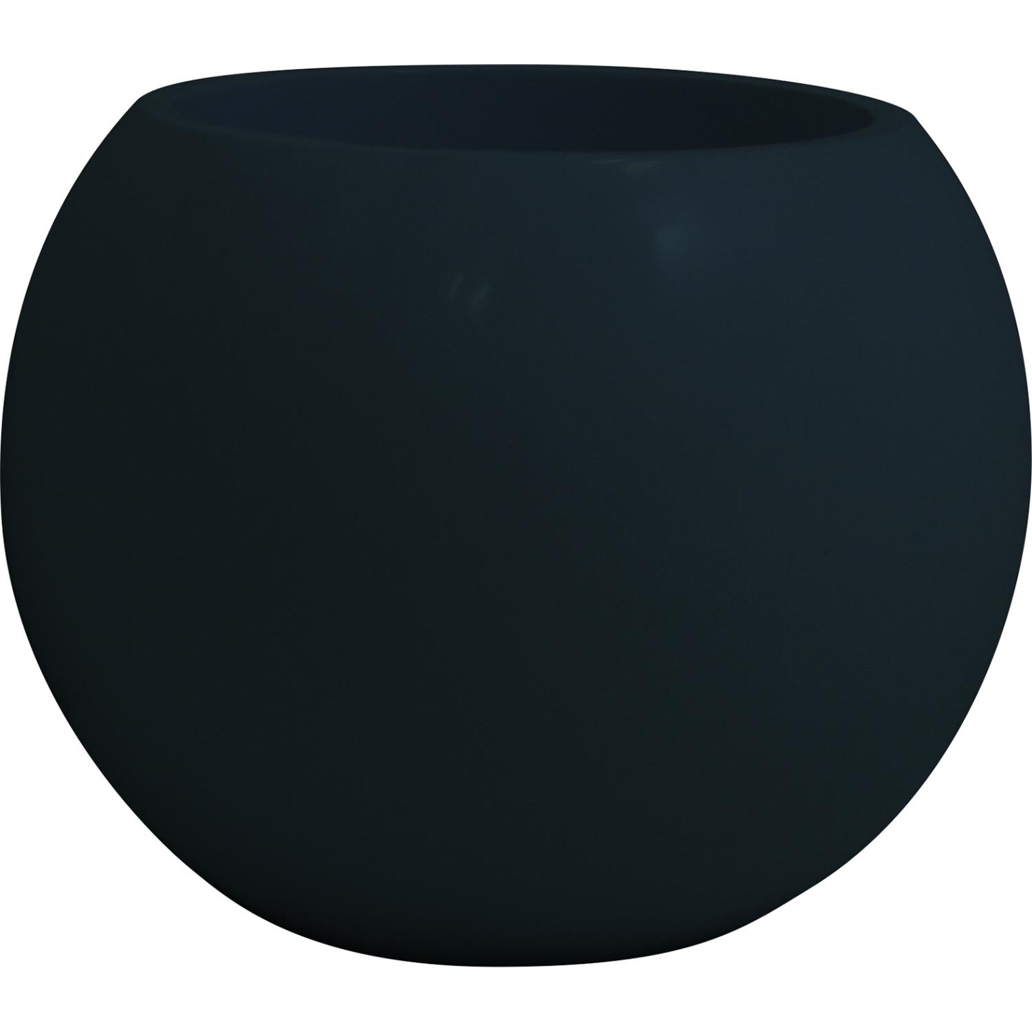 Premium Globe runder Pflanztopf mit Gelcoat-Beschichtung Ø 60 cm, Höhe 45 cm anthrazitgrau Premium Globe runder Pflanztopf mit Gelcoat-Beschichtung Ø 60 cm, Höhe 45 cm anthrazitgrau